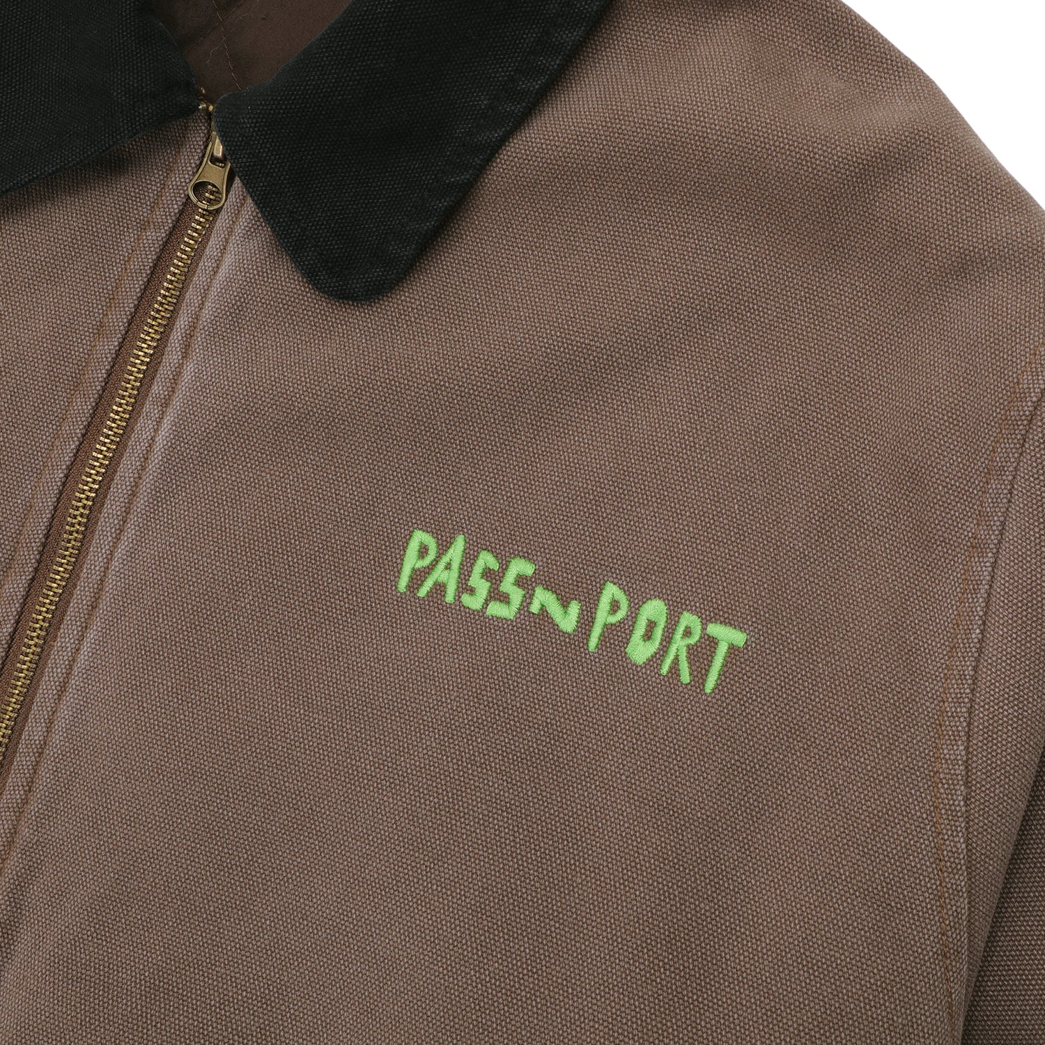 Pass~Port Scissorcraft Freight Jacket - Brown - Image 3