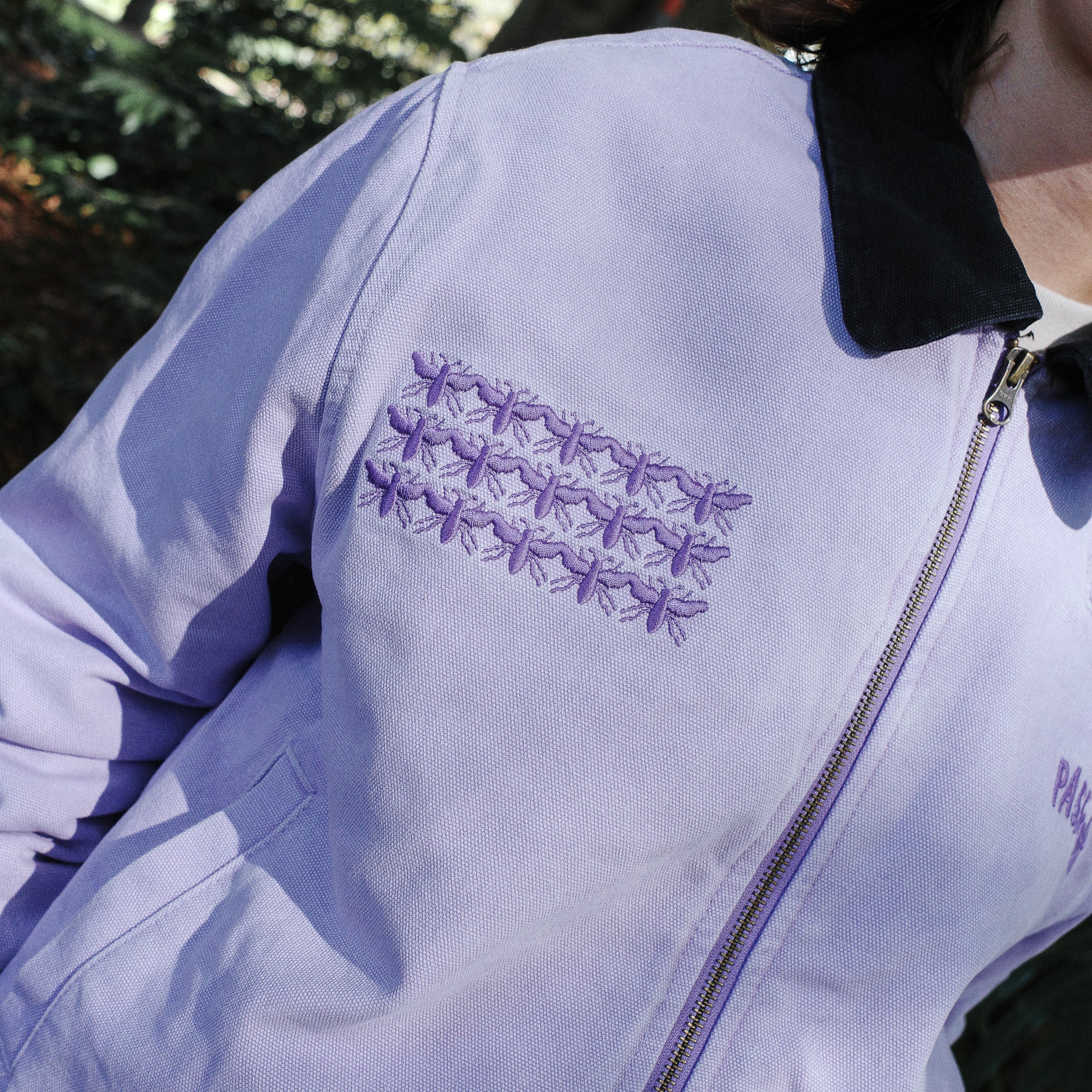 Pass~Port Scissorcraft Freight Jacket - Lilac - Image 7