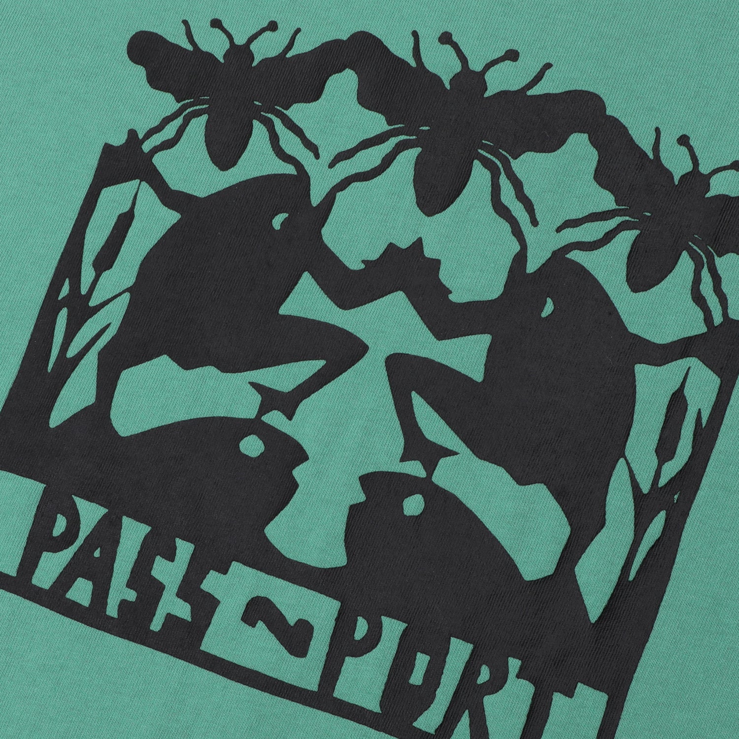 Pass~Port Scissorcraft Tee - Teal - Image 2