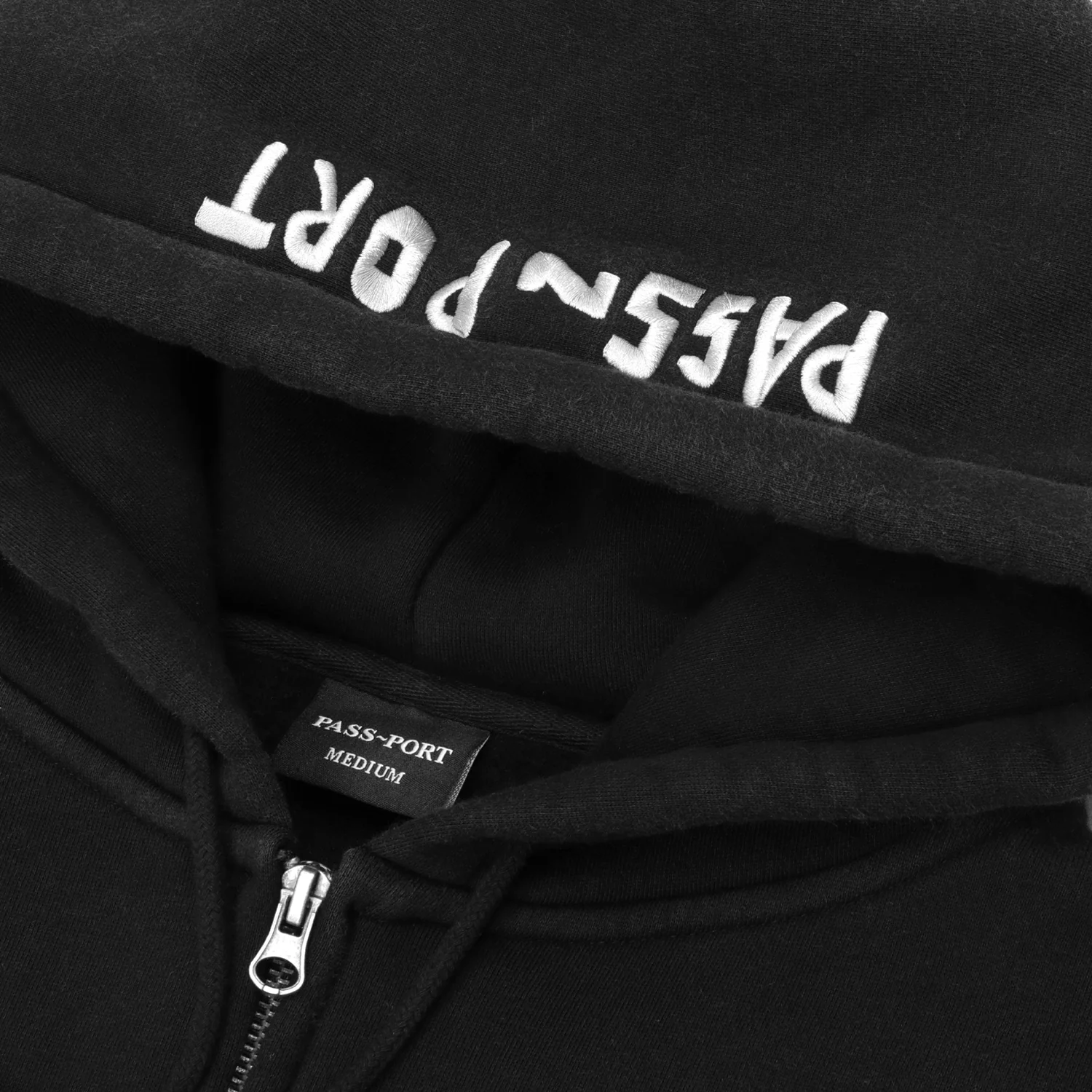 Pass~Port Scissorcraft Zip Hood - Black - Image 6