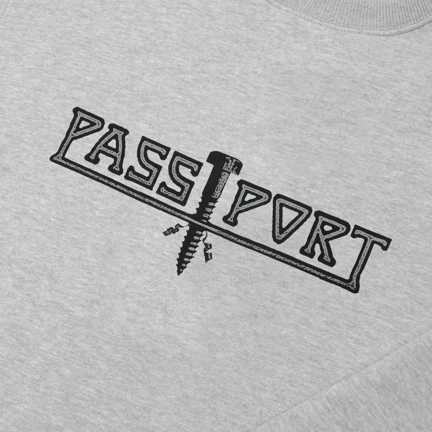 Pass~Port Screwed Sweater - Ash - Image 4