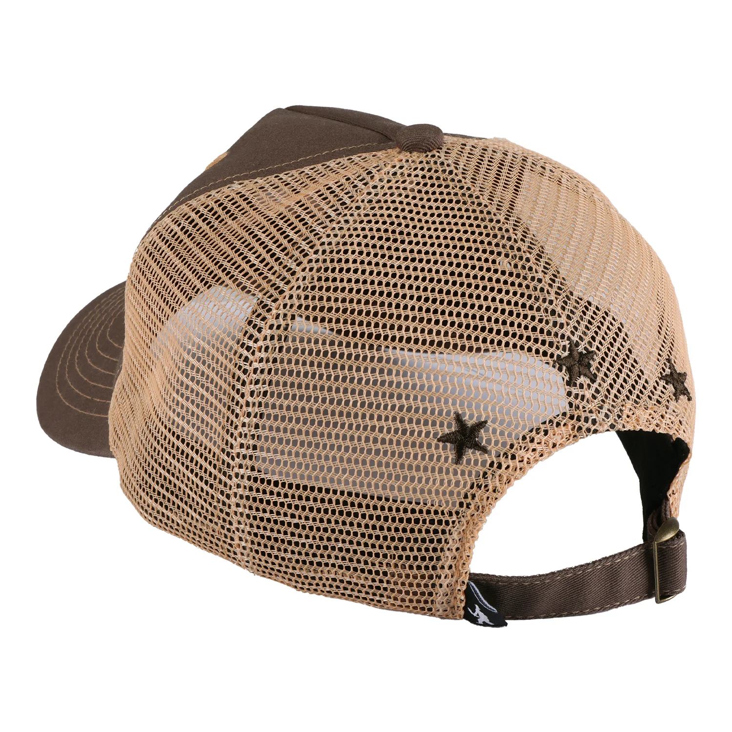 Pass~Port Seafood Staff Packers Trucker - Bark - Image 2