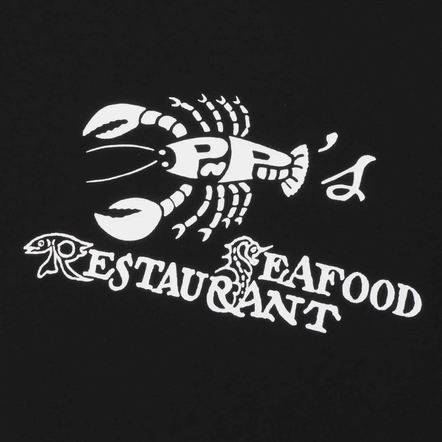 Pass~Port Seafood Staff Tee - Black - Image 3