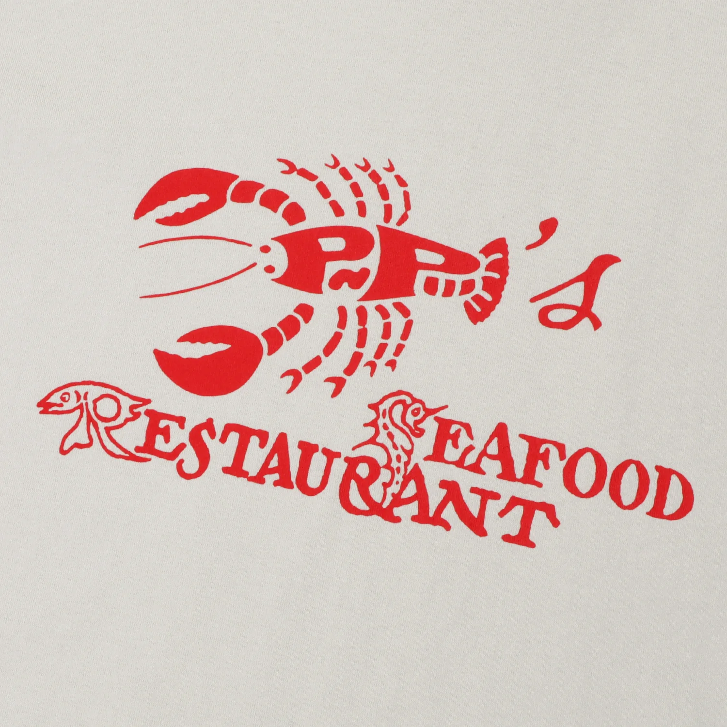 Pass~Port Seafood Staff Tee - Oyster - Image 3
