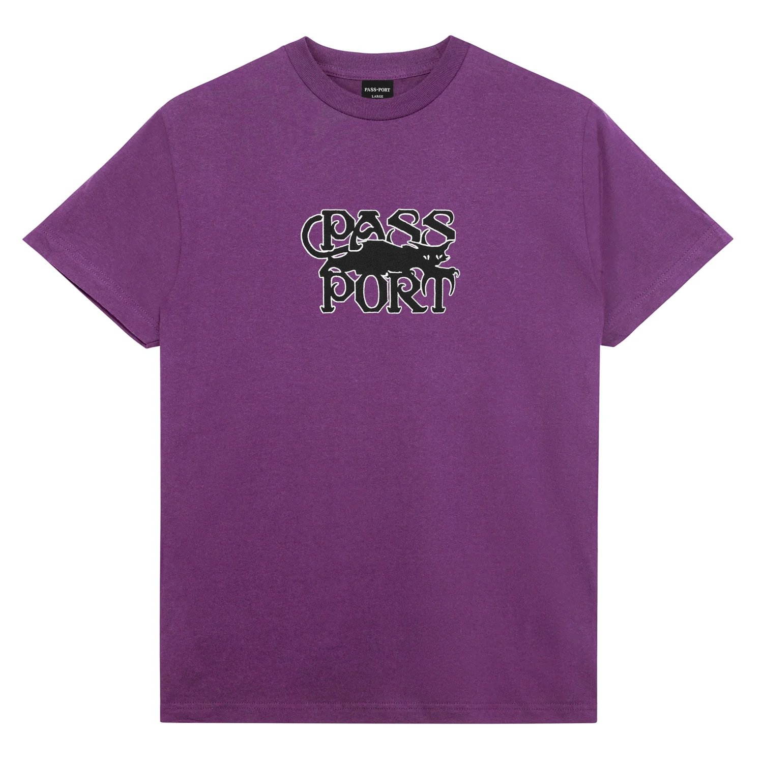 Pass~Port Slinkin' Tee - Eggplant