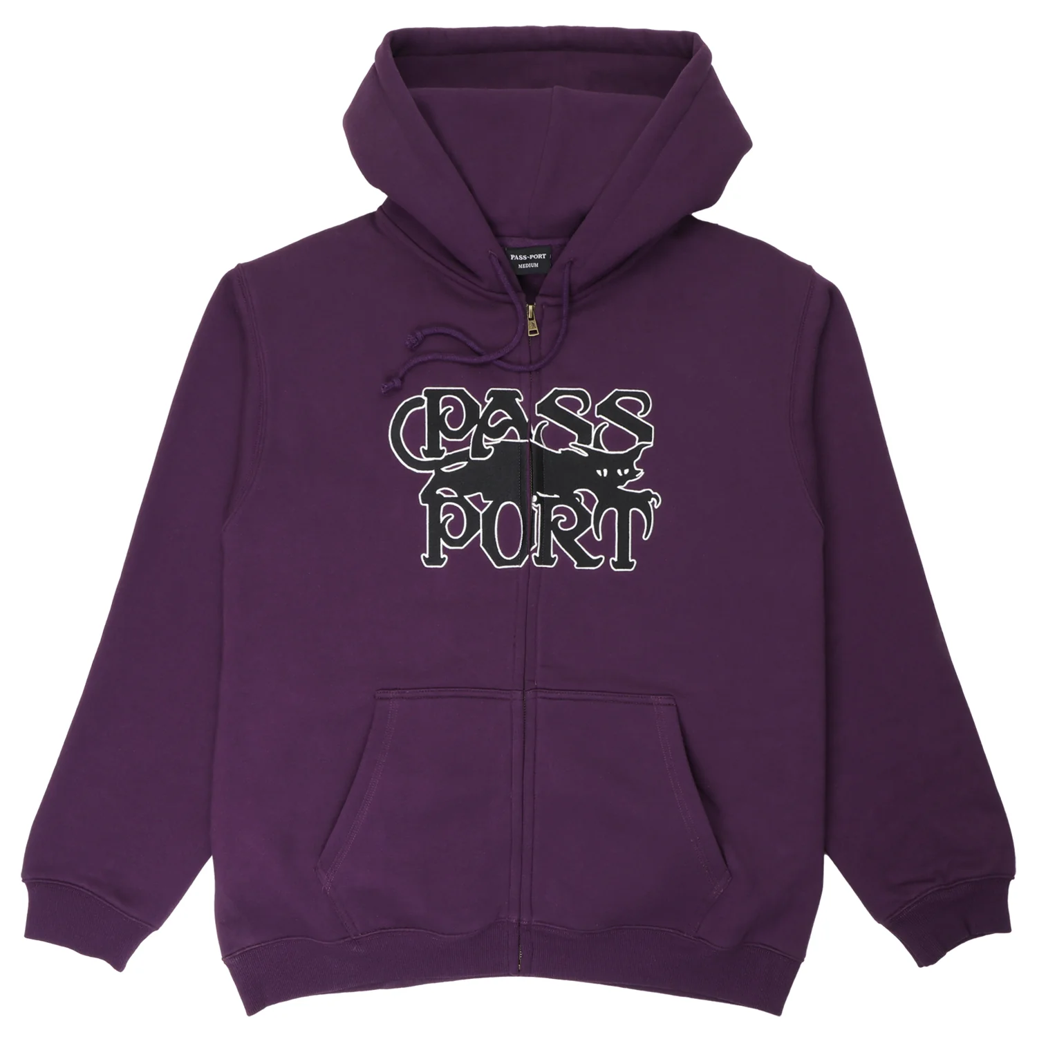 Pass~Port Slinkin' Zip Hoodie - Eggplant - Image 2