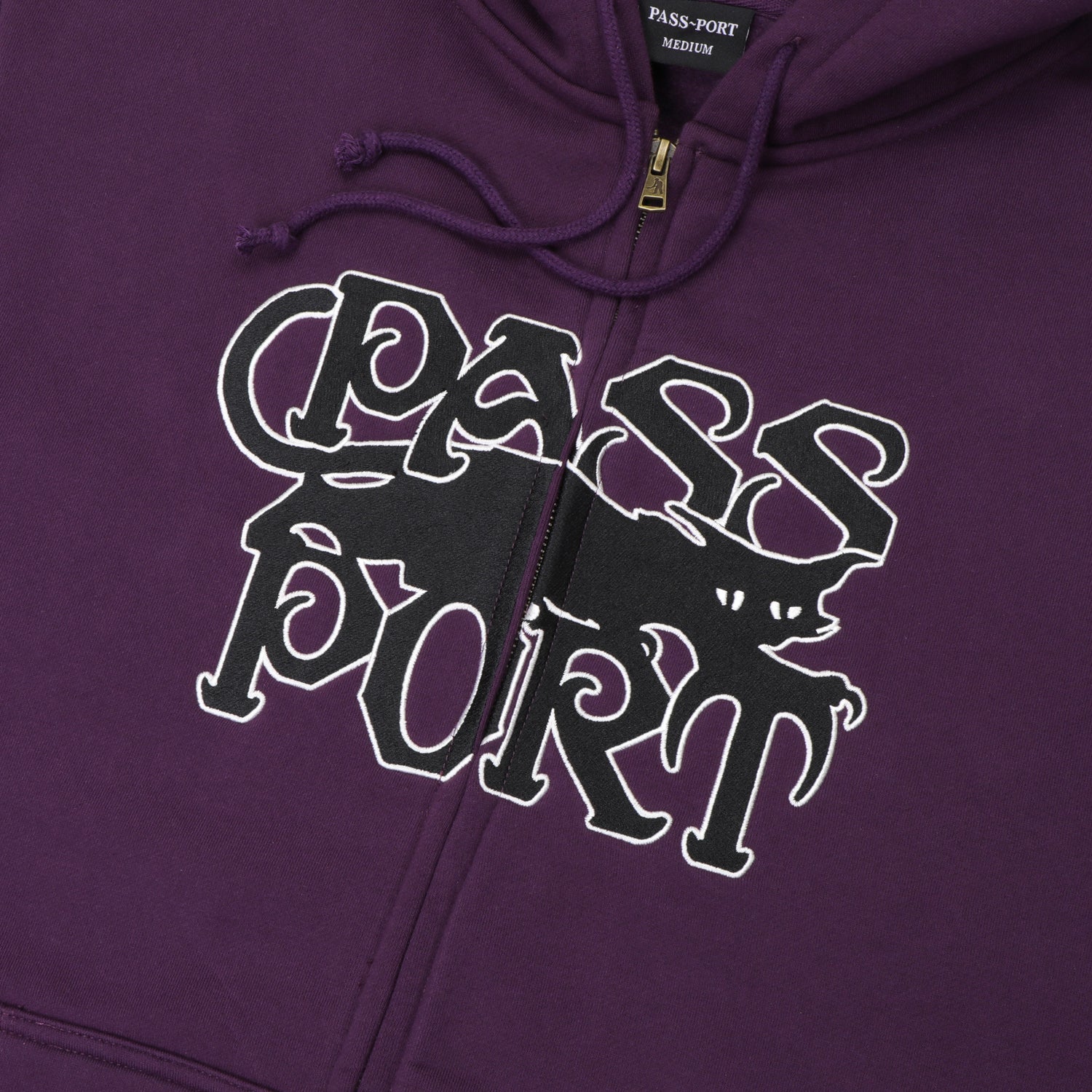 Pass~Port Slinkin' Zip Hoodie - Eggplant - Image 5