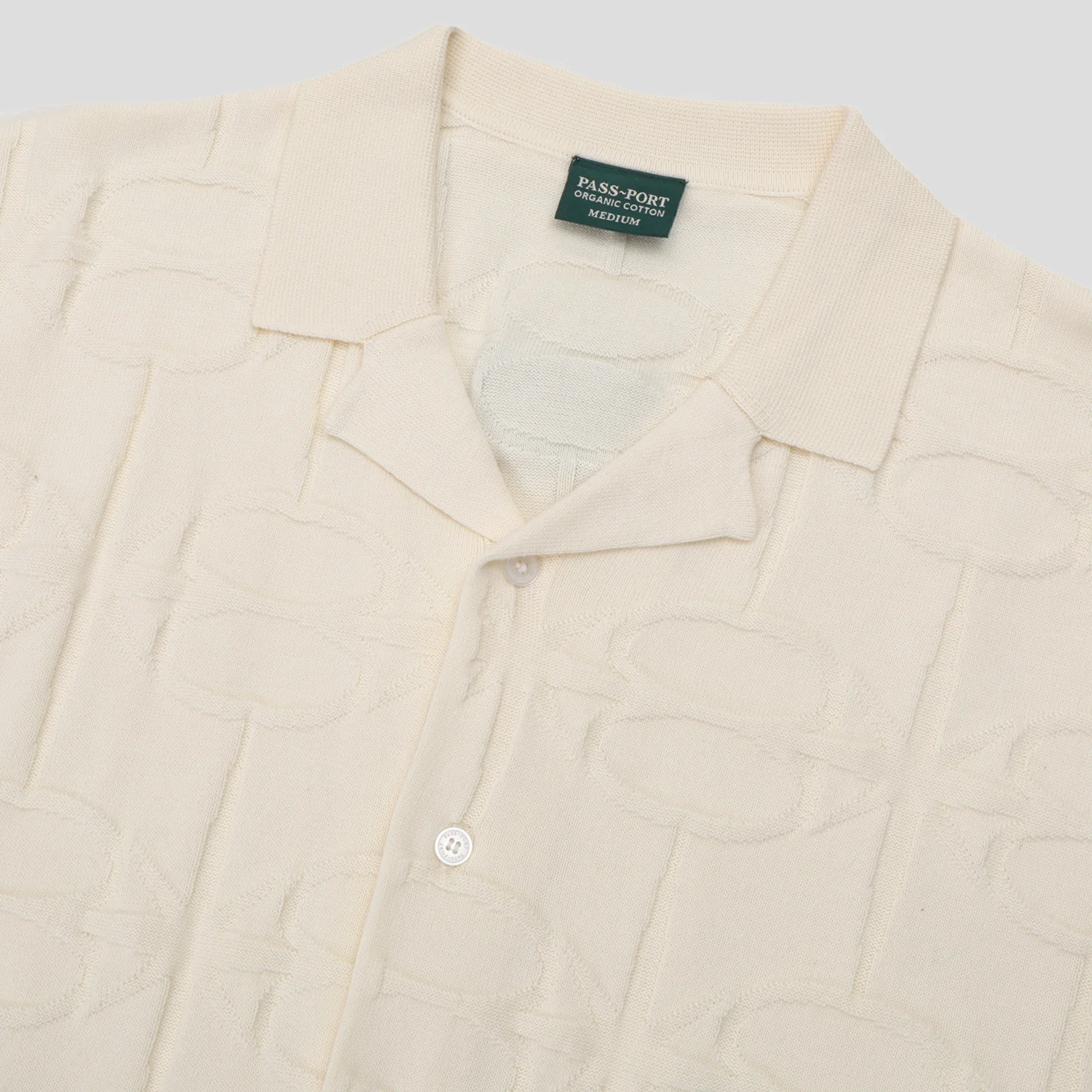 Pass~Port Soap Sparkle Organic Knitted Leagues Shirt - Cream - Image 3