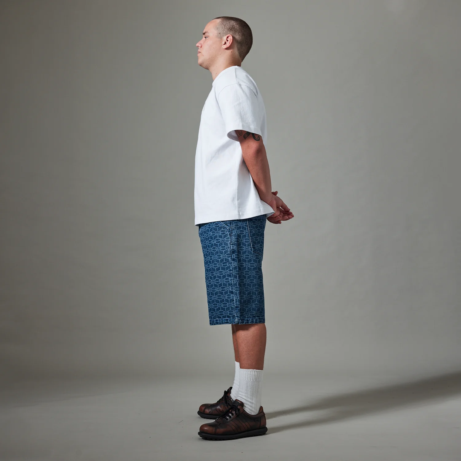 Pass~Port Soap Sparkle Workers Club Jean Short - Washed Dark Indigo - Image 6