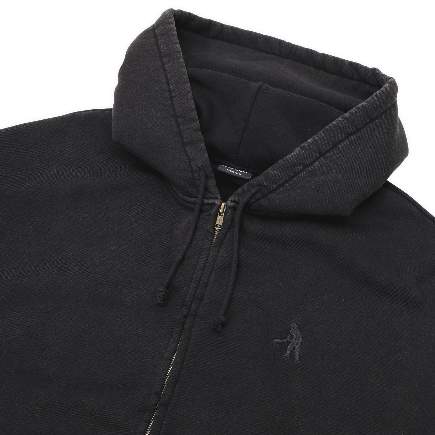 Pass~Port Solid Workers Zip Hood - Black - Image 2