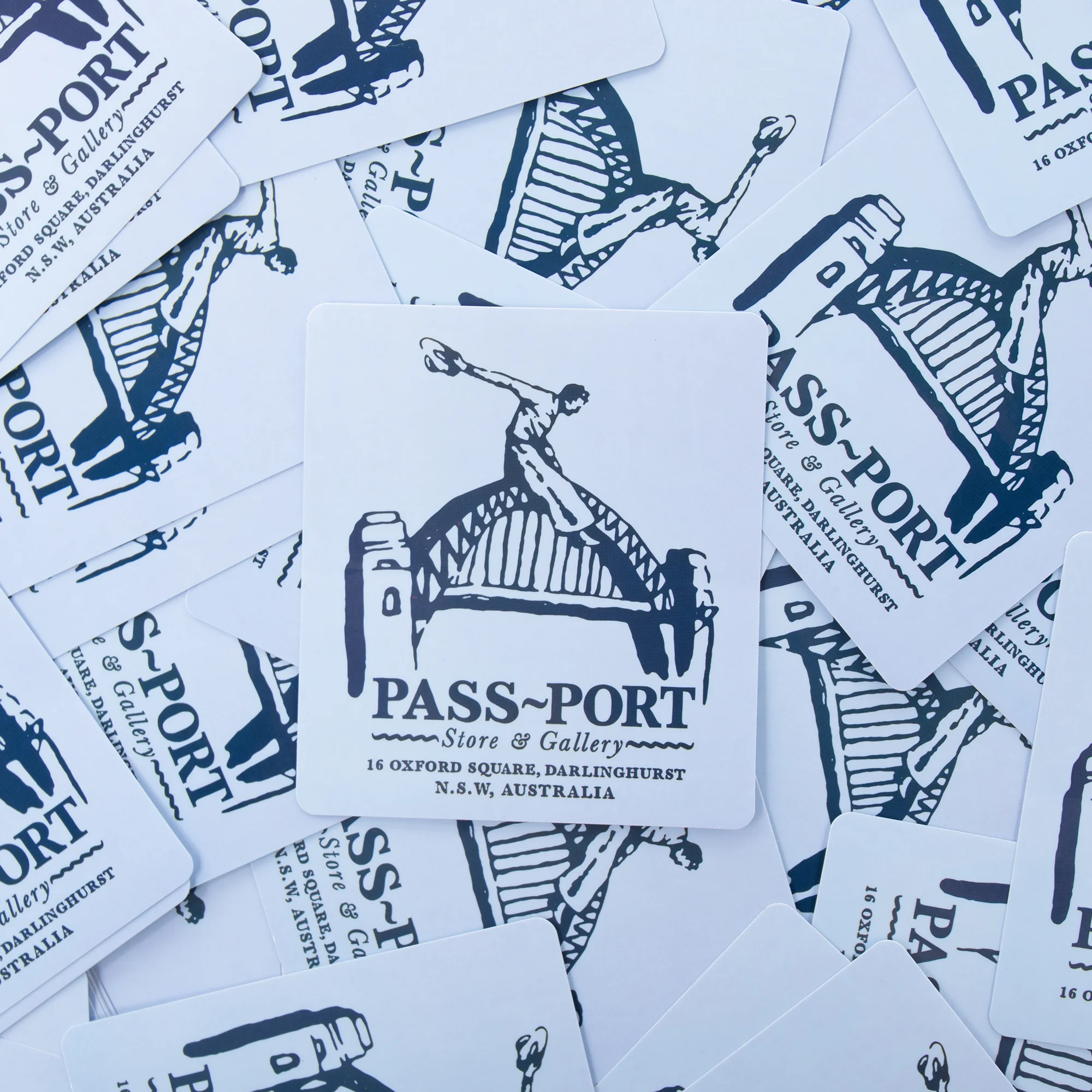 Pass~Port Ride The Harbour Sticker - Image 2