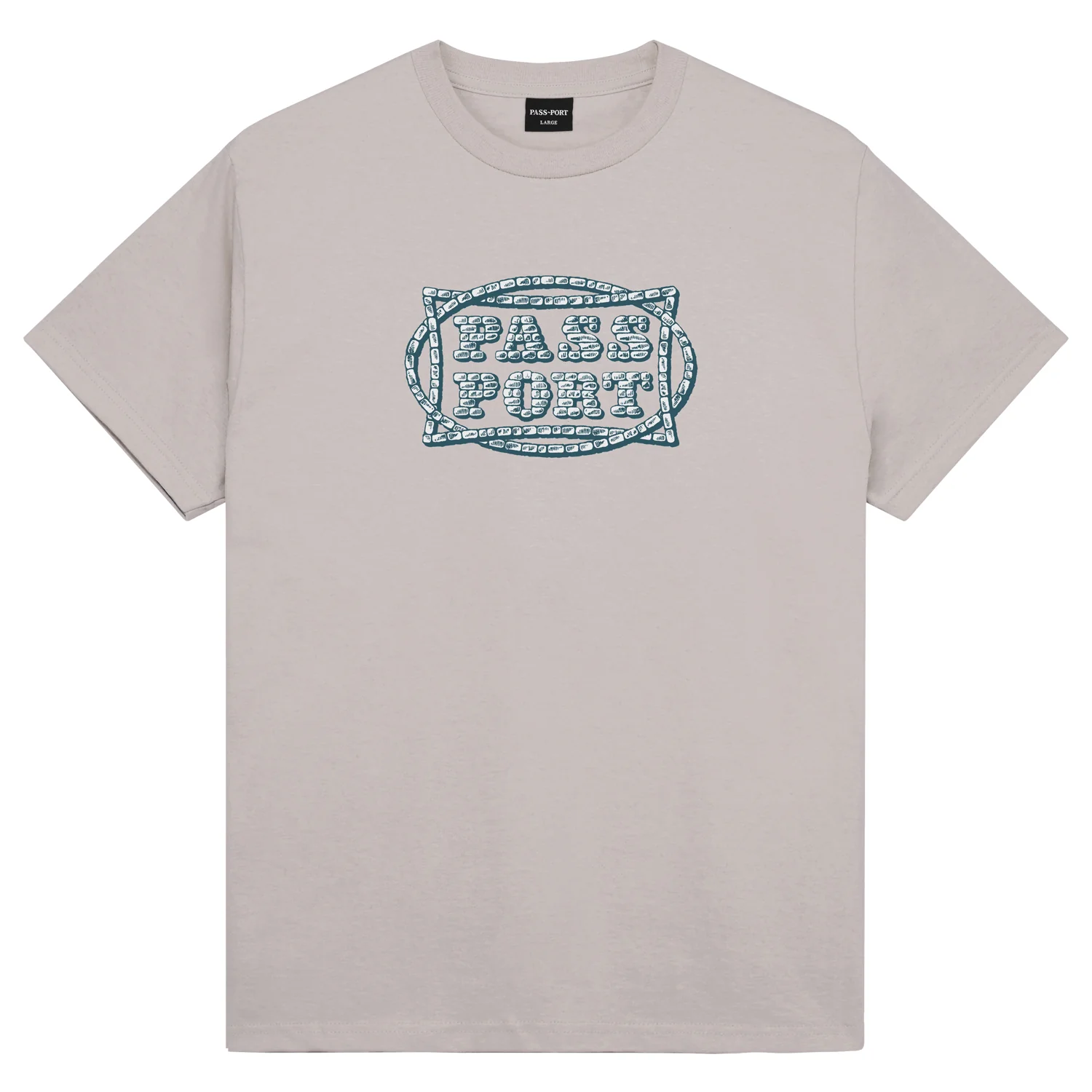Pass~Port Stone Circle Tee - Stone
