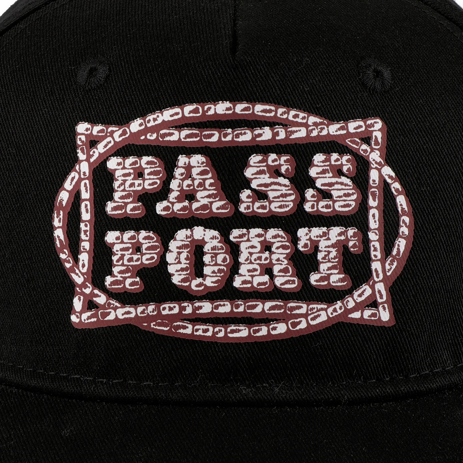 Pass~Port Stone Circle Workers Cap - Black - Image 2