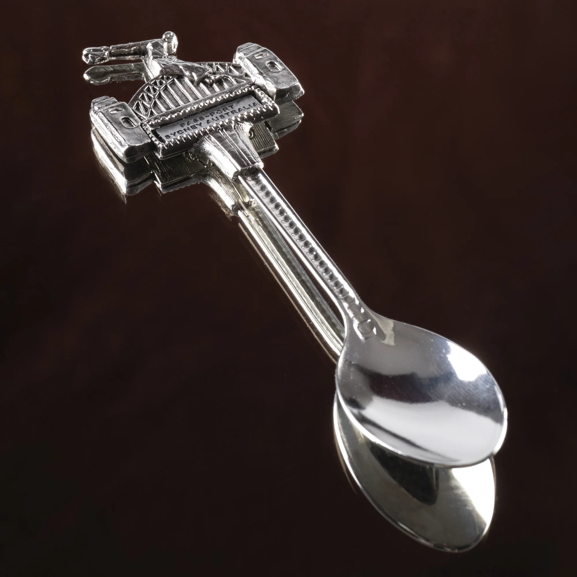 Pass~Port Store & Gallery Exclusive Ride The Harbour Teaspoon - Image 2