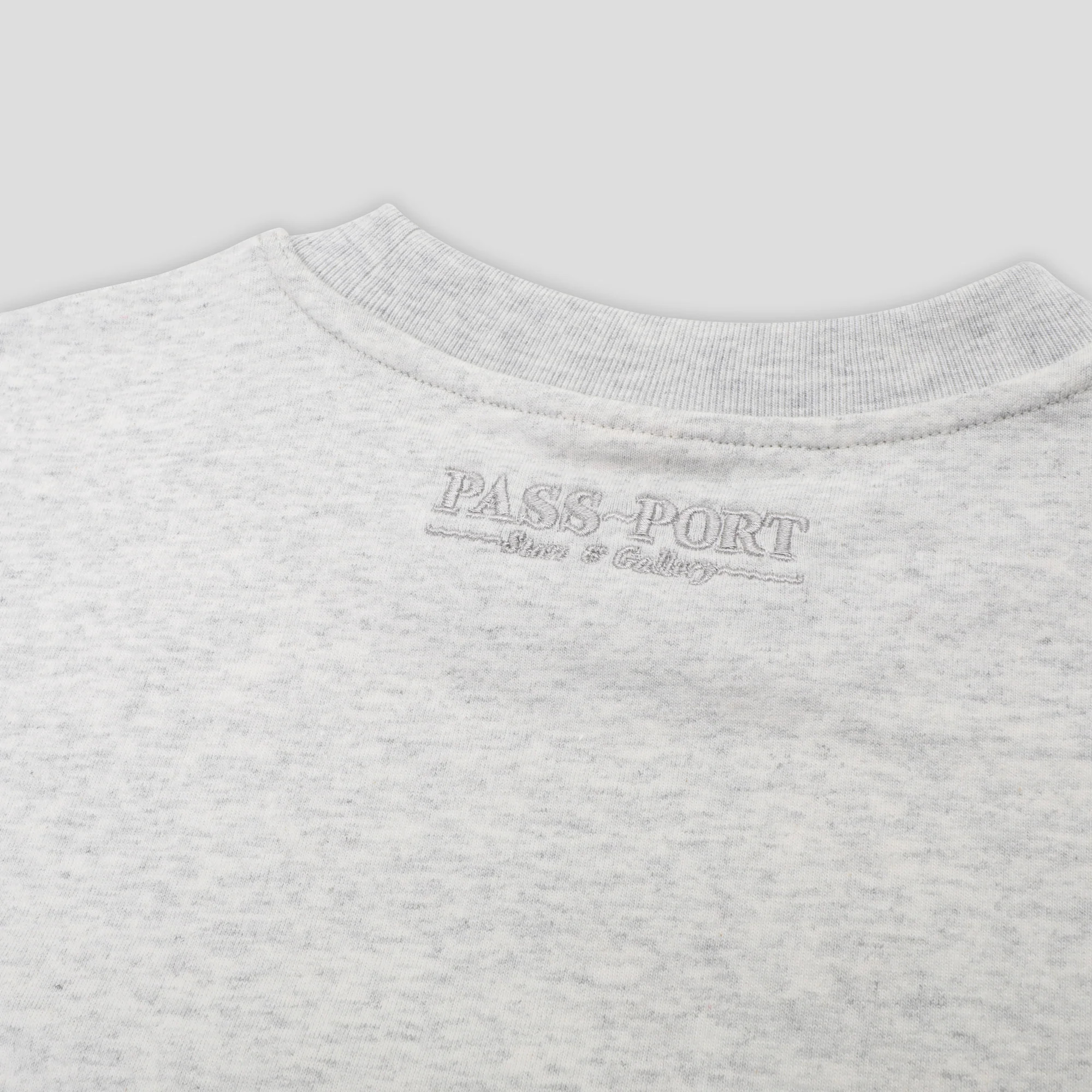 Pass~Port Store & Gallery Exclusive Syd Logo Tee - Ash - Image 5