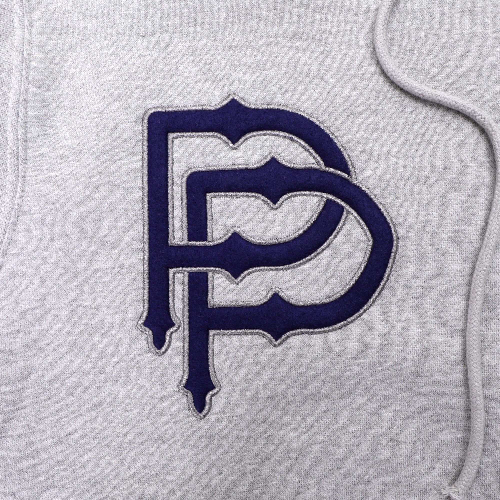 Pass~Port Store & Gallery Exclusive Syd Logo Zip Hood - Ash - Image 5