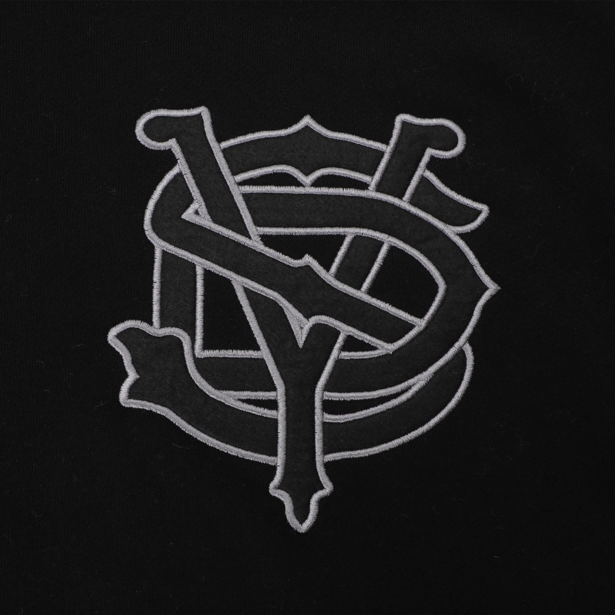 Pass~Port Store & Gallery Exclusive Syd Logo Zip Hood - Black - Image 7