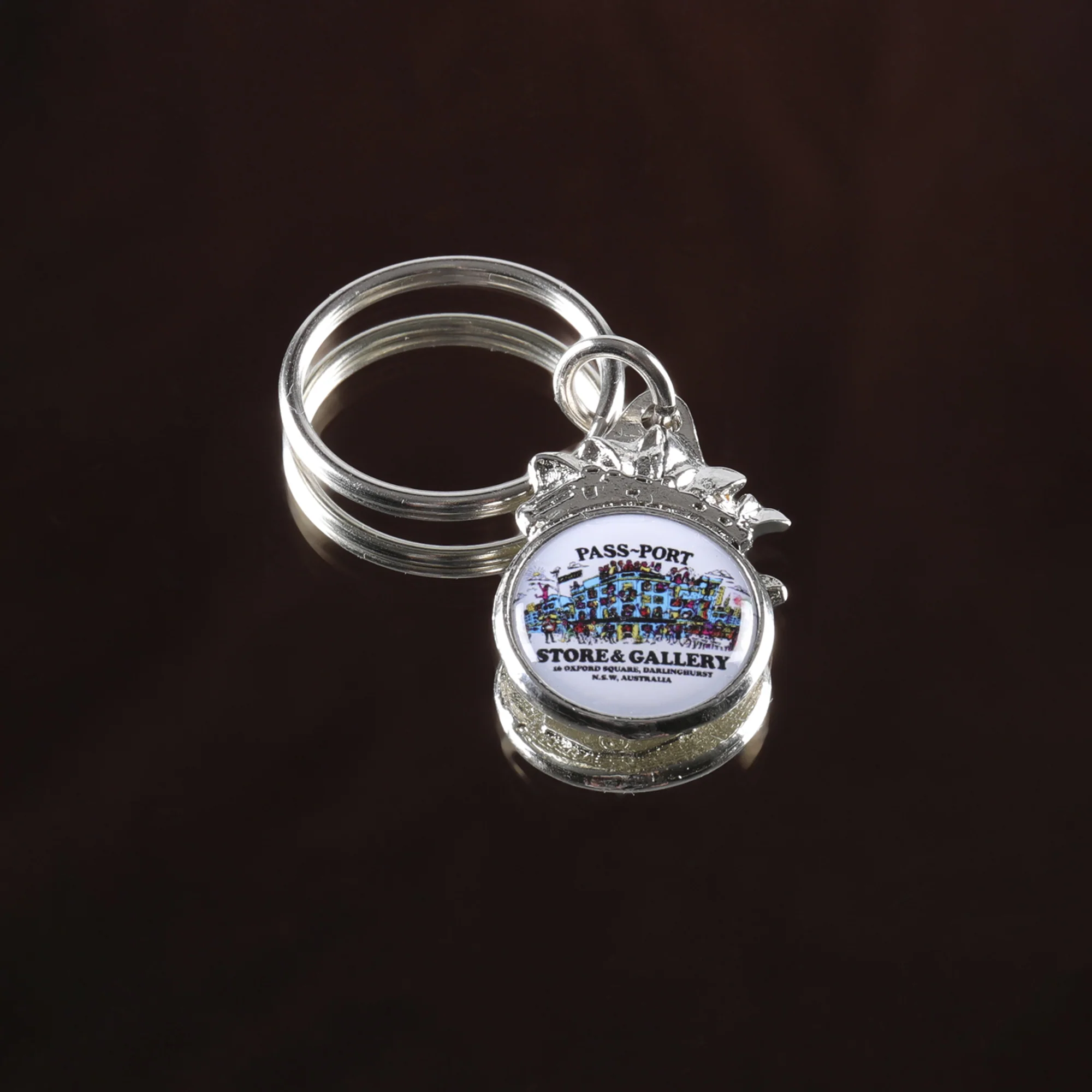 Pass~Port Store & Gallery Exclusive Tourist Opera House Key Ring - Image 2