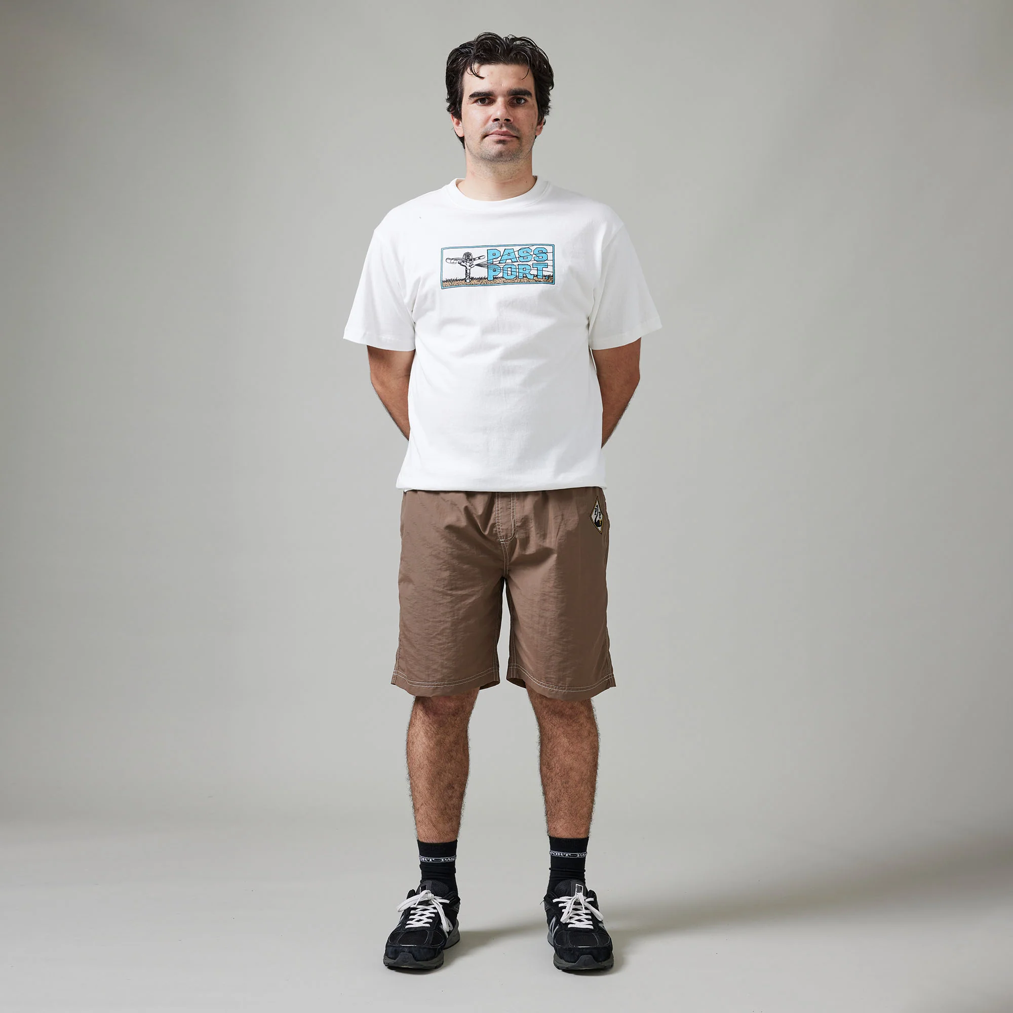 Pass~Port Swanny RPET Casual Short - Light Brown - Image 3