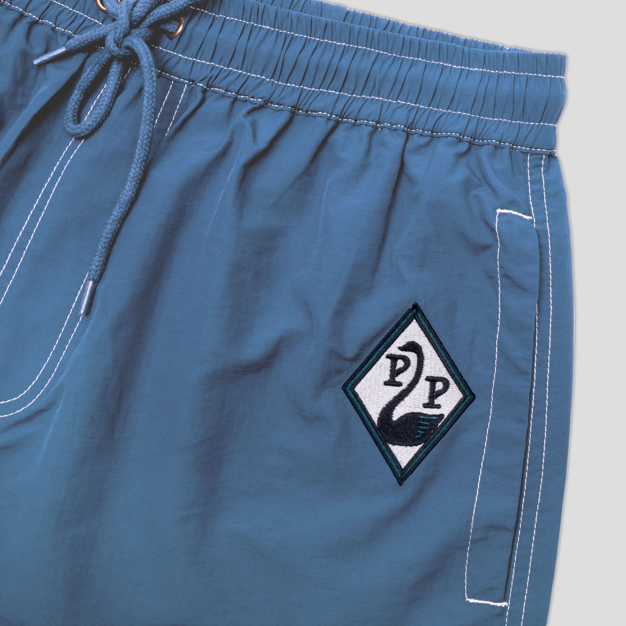 Pass~Port Swanny RPET Casual Short - Slate Blue - Image 6
