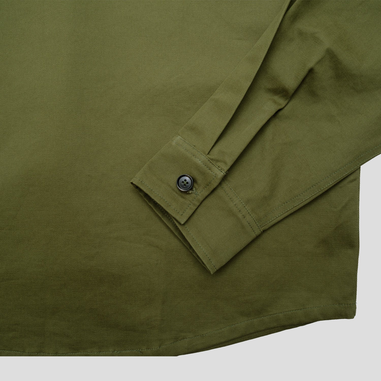 Pass~Port Thistle Embroidery AG Shirt Long Sleeve - Moss - Image 4