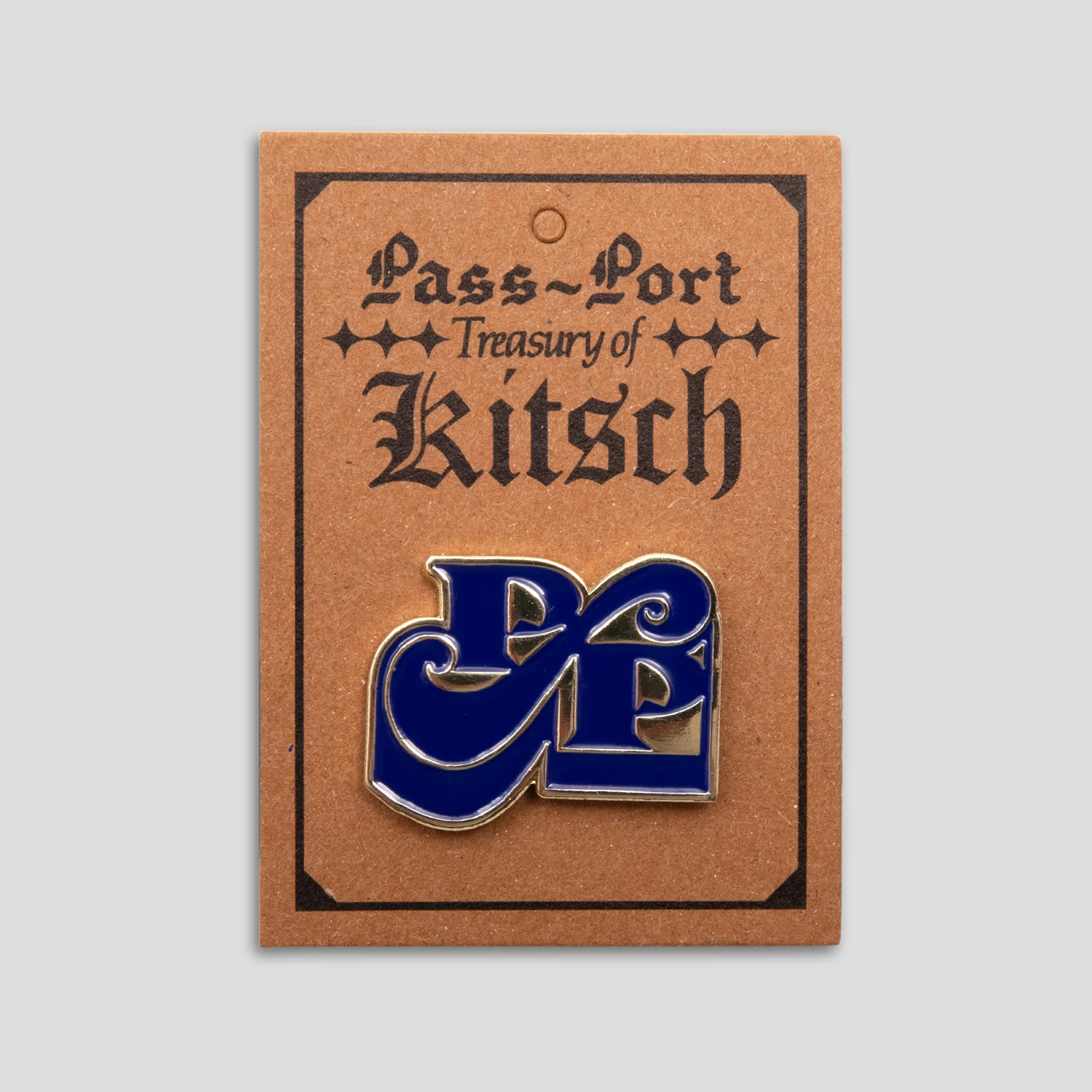 Pass~Port Tilde Stamp Pin - Image 2