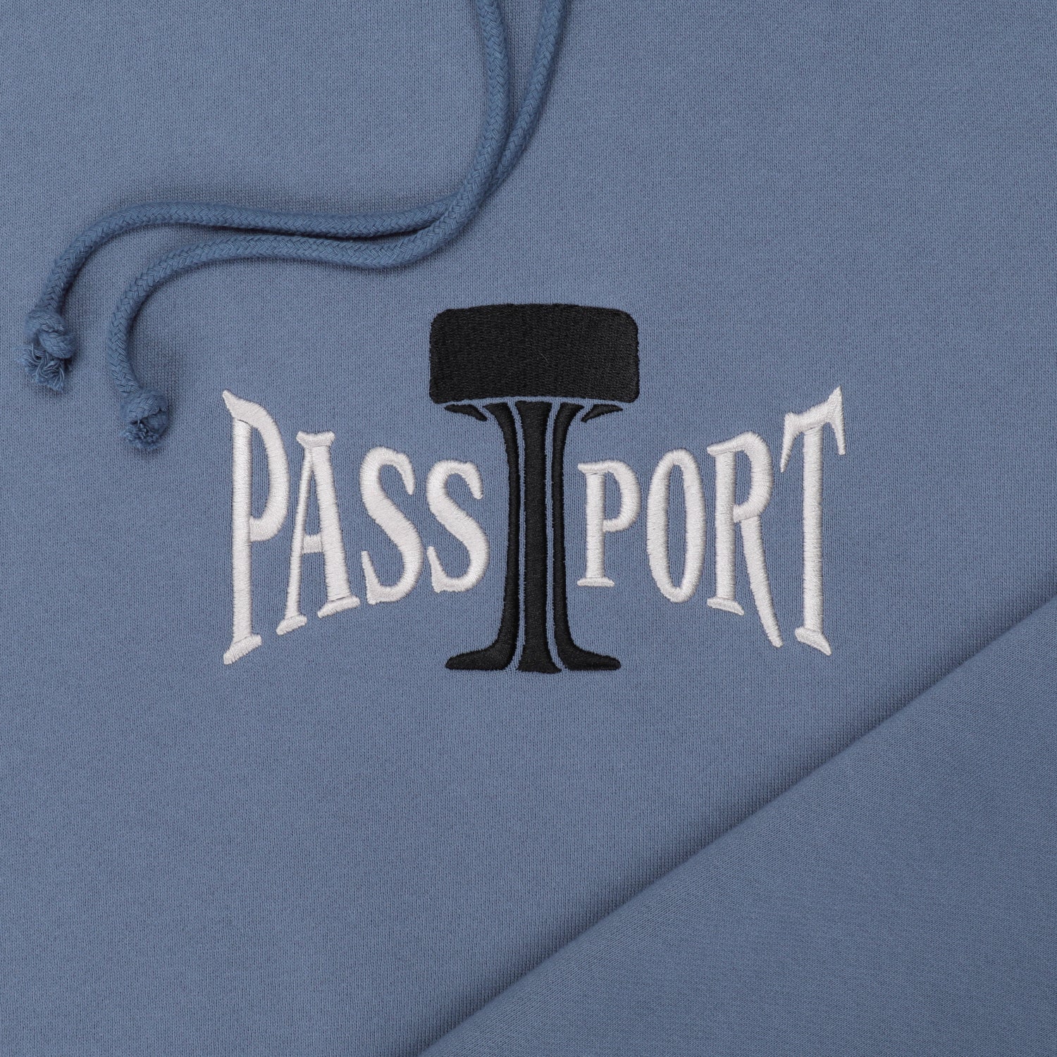 Pass~Port Towers of Water Hoodie - Washed Out Blue - Image 2