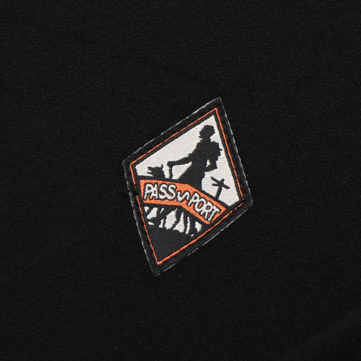 Pass~Port Wanderer Organic Fleece Sweater - Black - Image 2