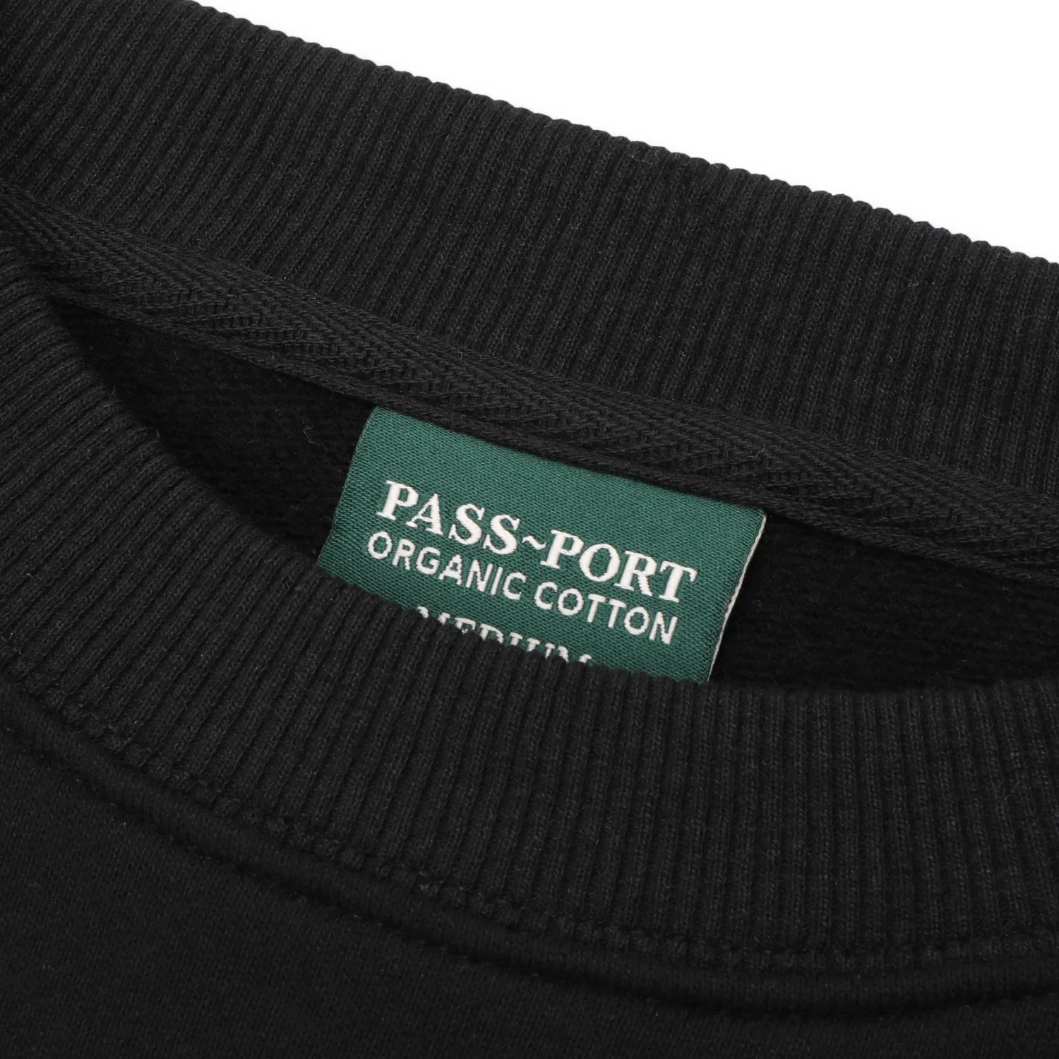 Pass~Port Wanderer Organic Fleece Sweater - Black - Image 3