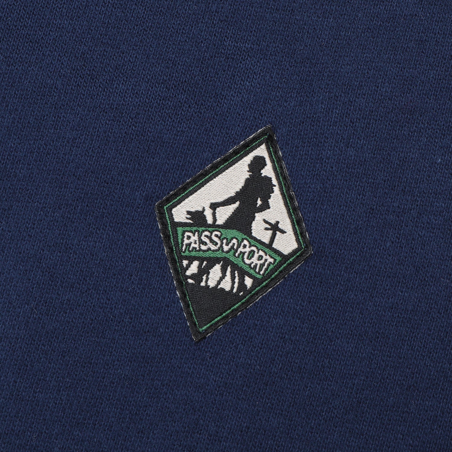 Pass~Port Wanderer Organic Fleece Sweater - Navy - Image 2