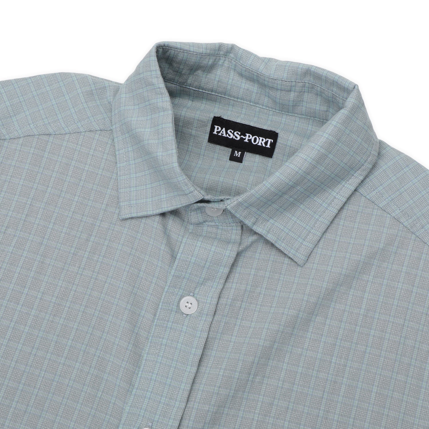 Pass~Port Wanderer Workers Long Sleeve Shirt - Ice - Image 2