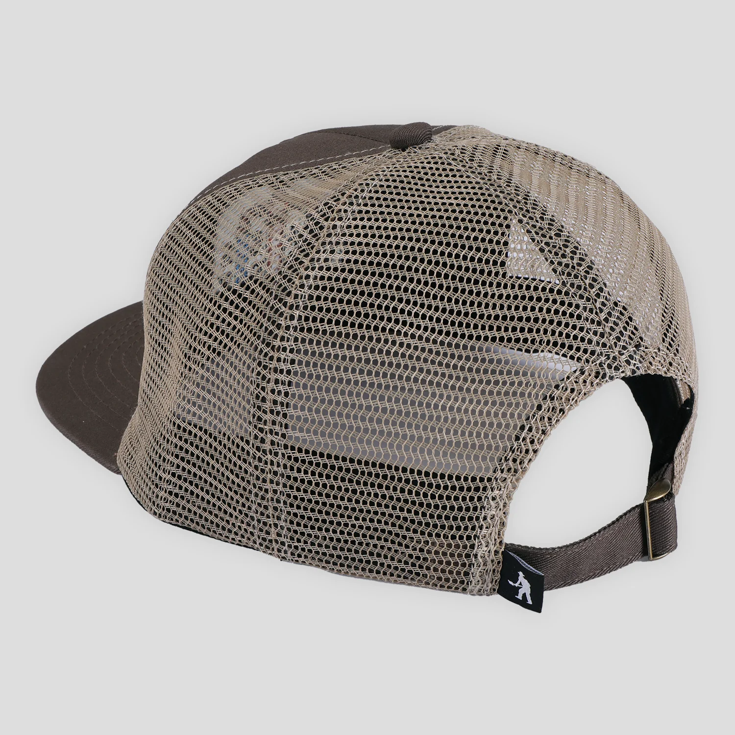 Pass~Port Water Supply Workers Trucker - Bark - Image 3