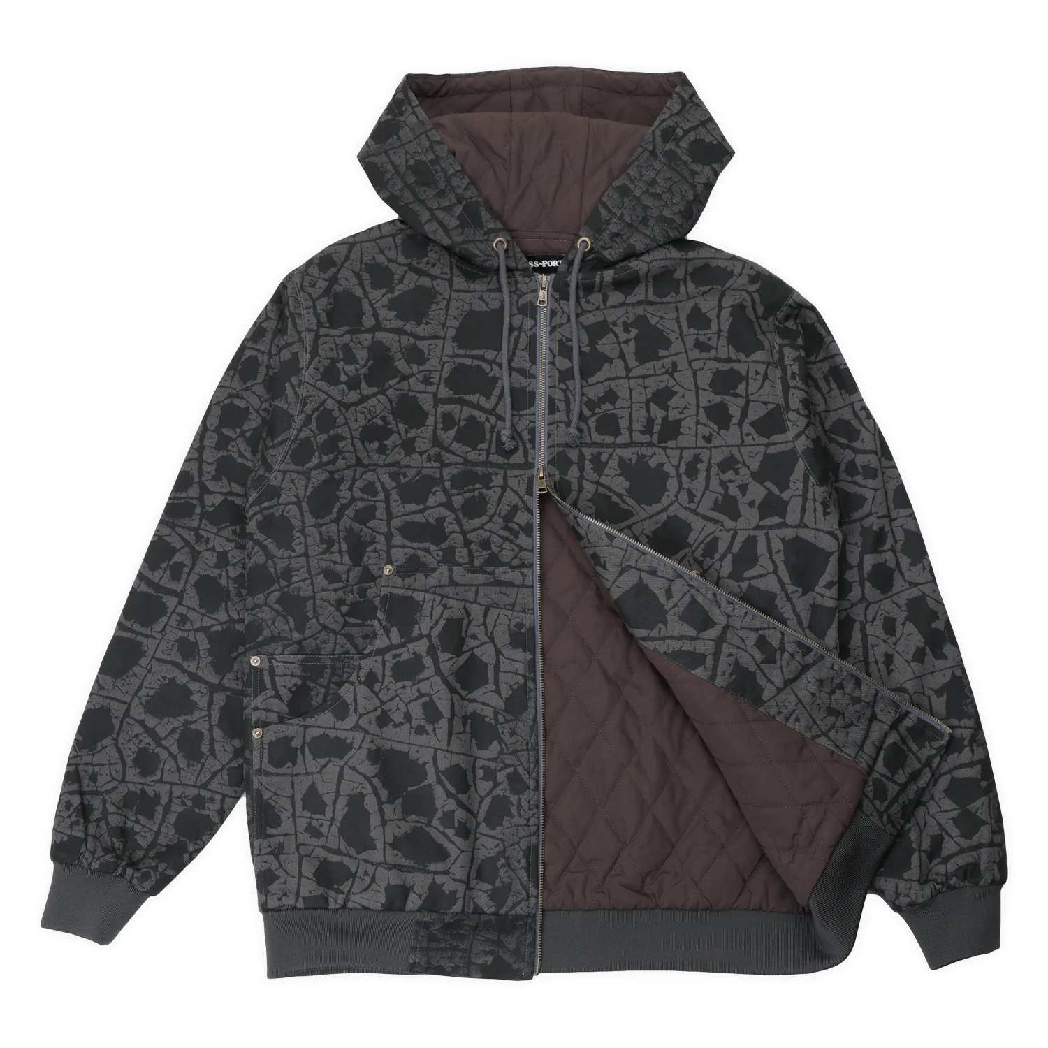 Pass~Port Weathered Diggers Club Zip Hood - Black - Image 2