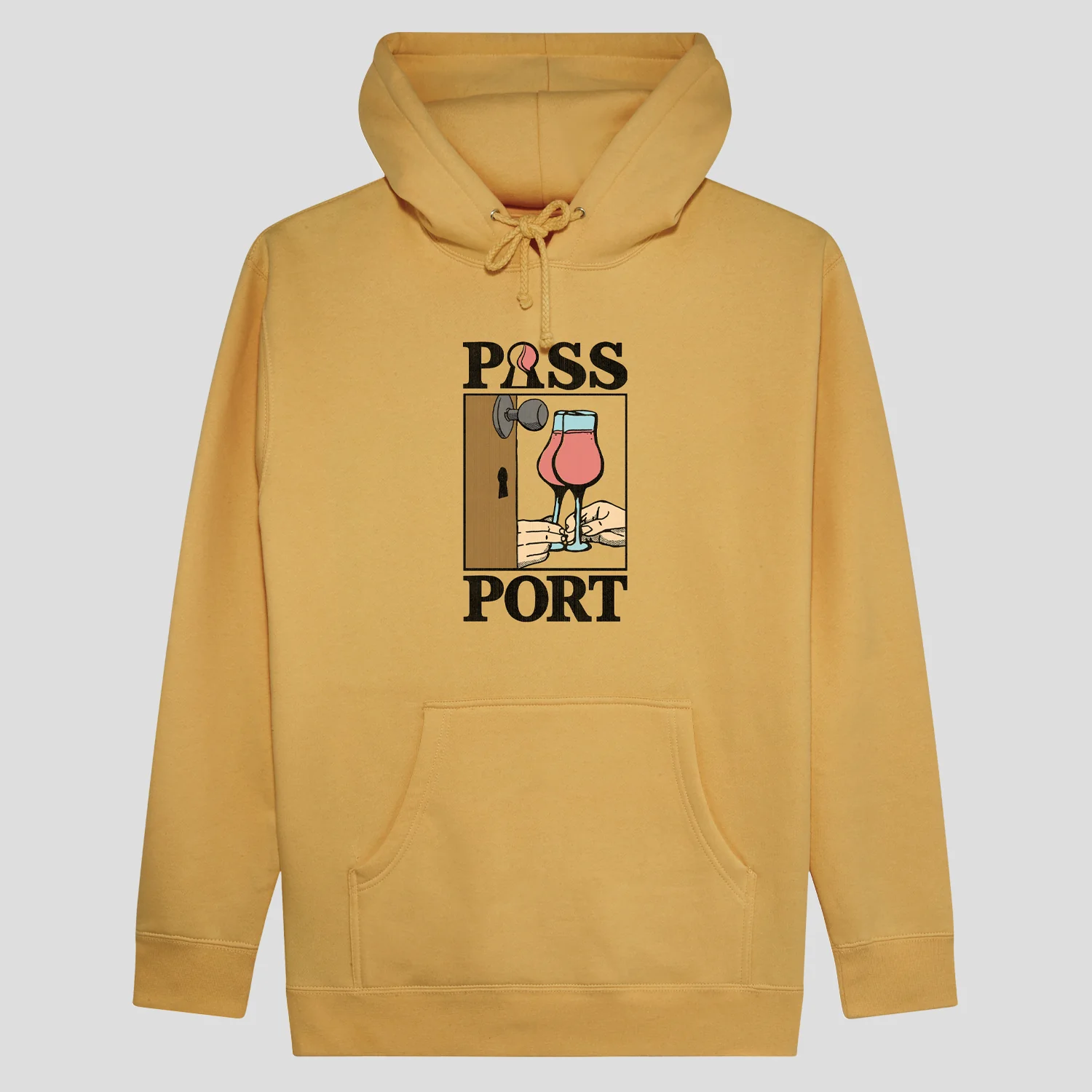 Pass~Port What U Think U Saw Hoodie - Mustard