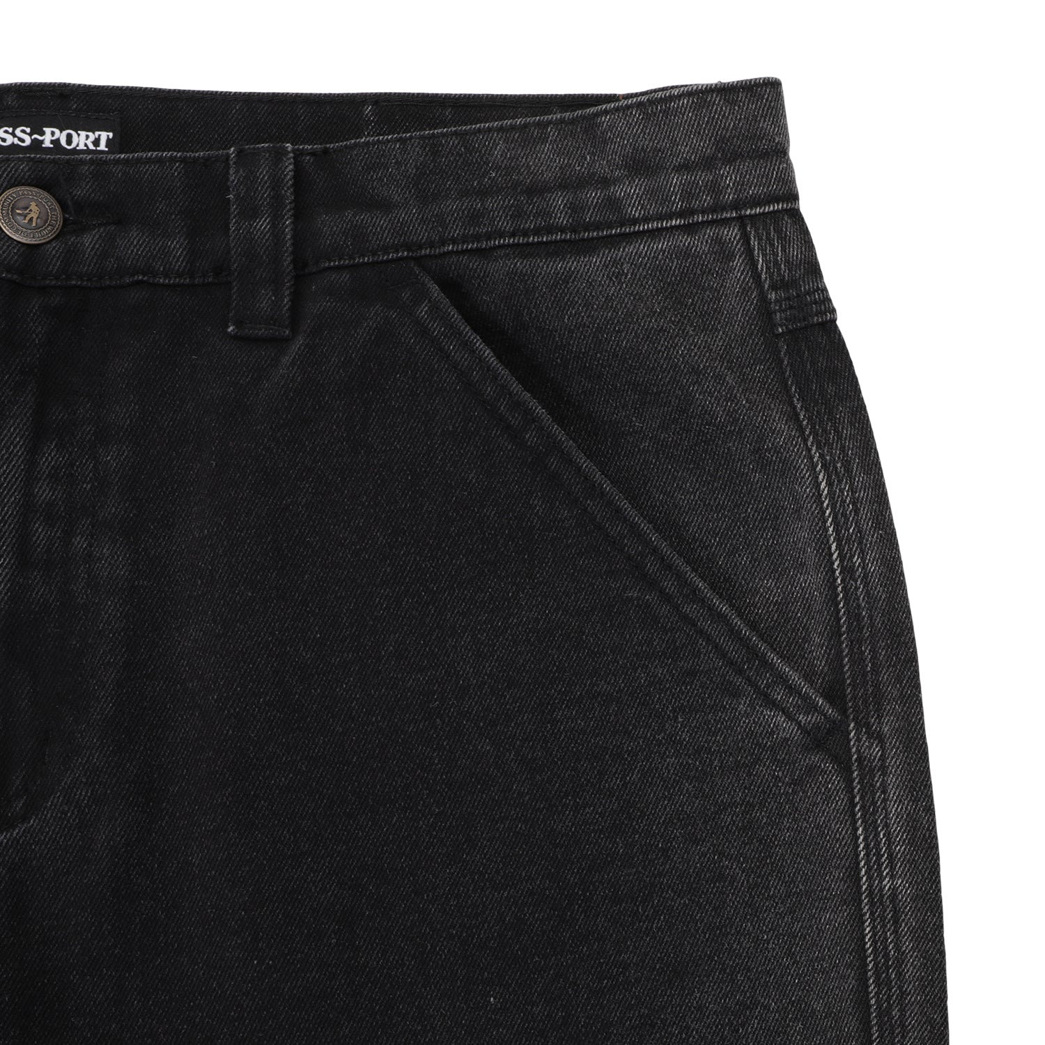 Pass~Port Workers Club Bootcut Jean - Black - Image 6