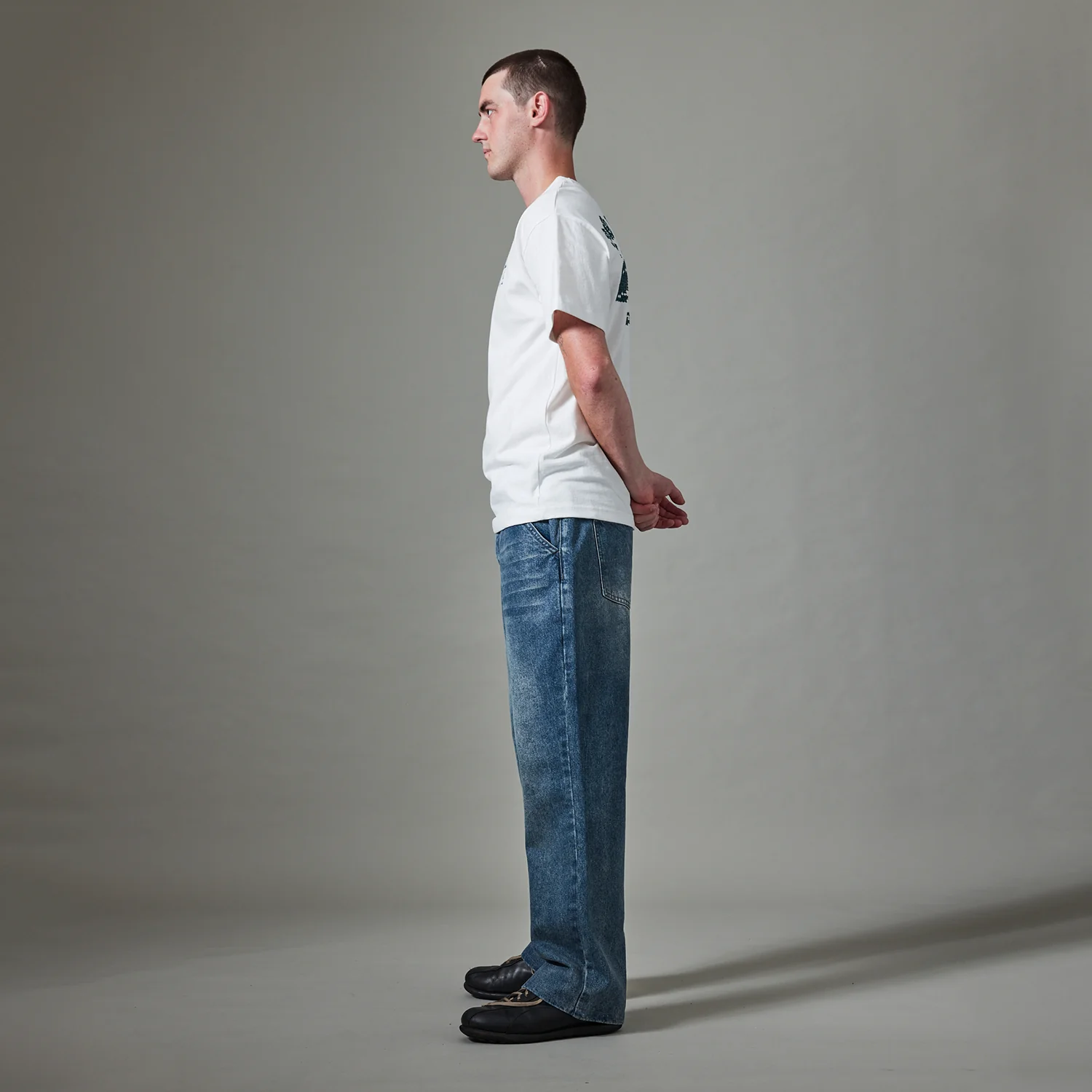 Pass~Port Workers Club Bootcut Jean - Faded Wash Indigo - Image 4