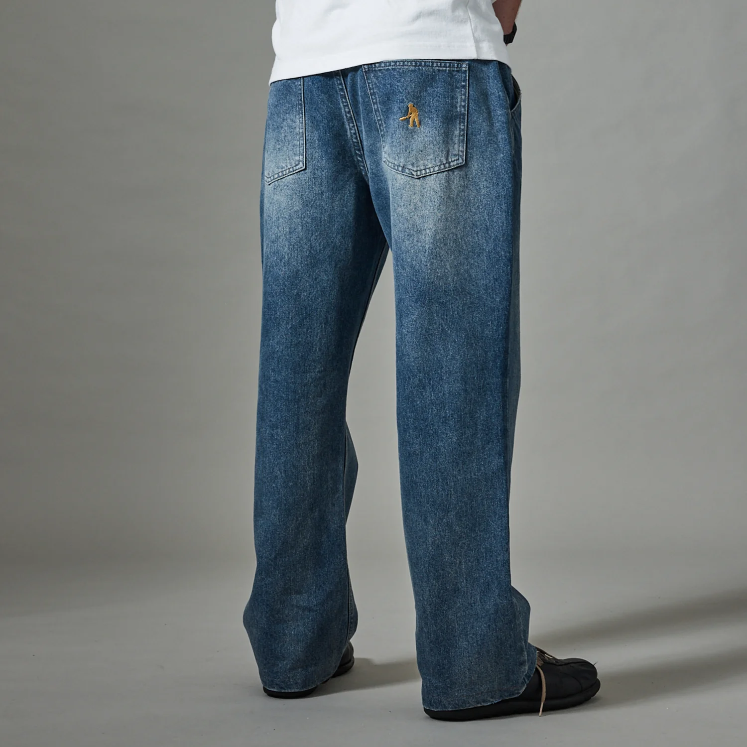 Pass~Port Workers Club Bootcut Jean - Faded Wash Indigo - Image 5