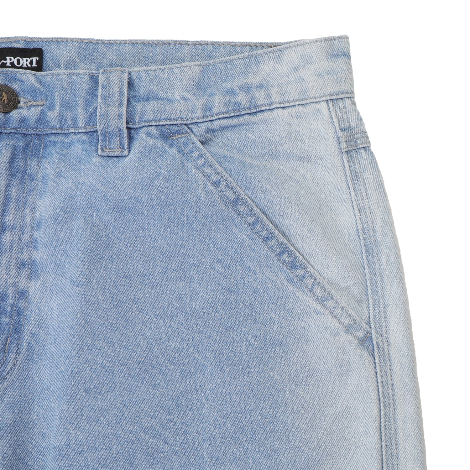 Pass~Port Workers Club Bootcut Jean - Light Indigo - Image 7