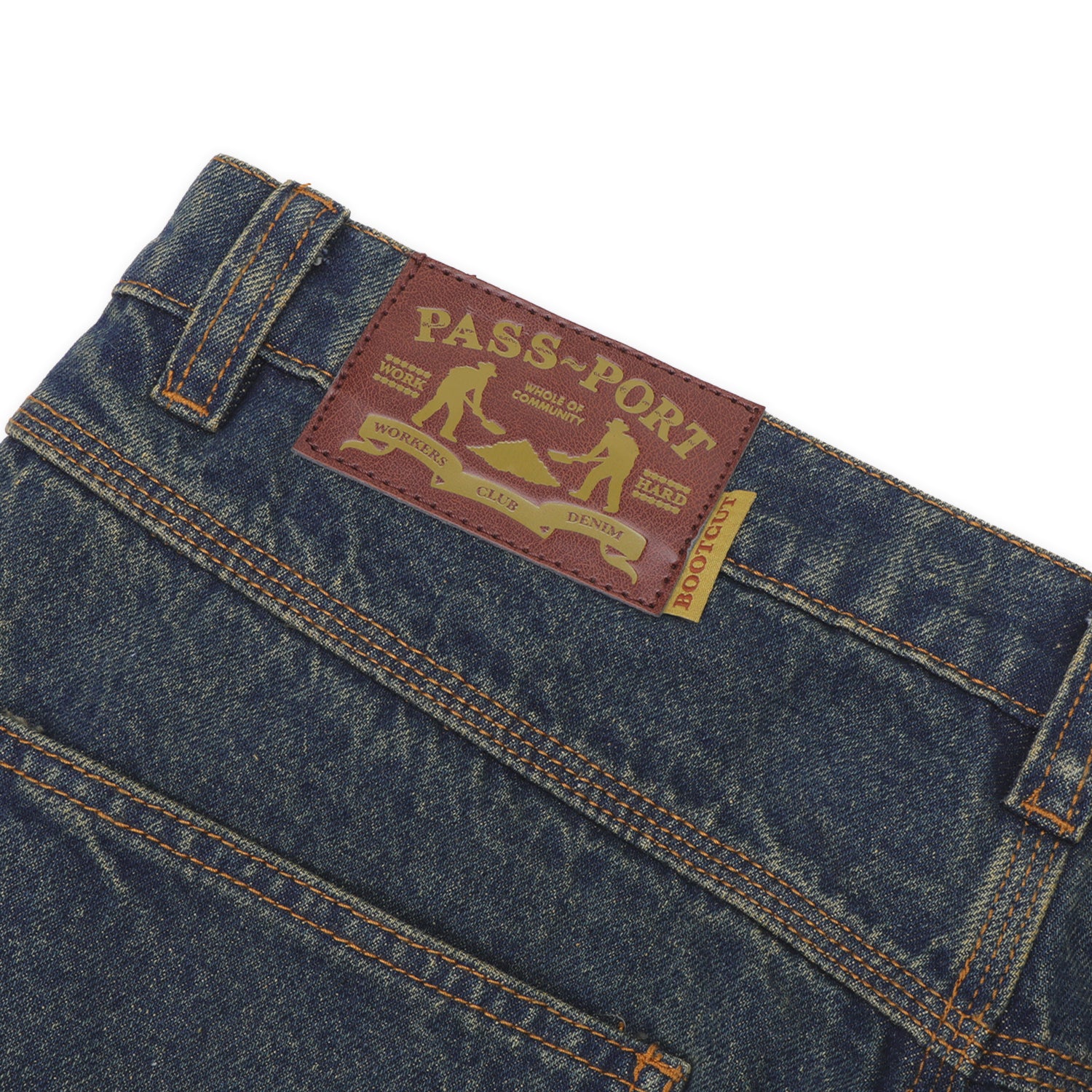 Pass~Port Workers Club Bootcut Jean - Sandblast Blue - Image 9