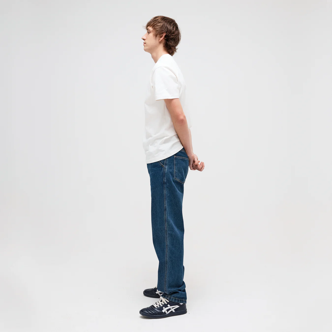 Pass~Port Workers Club Classic Jean - Washed Dark Indigo - Image 3