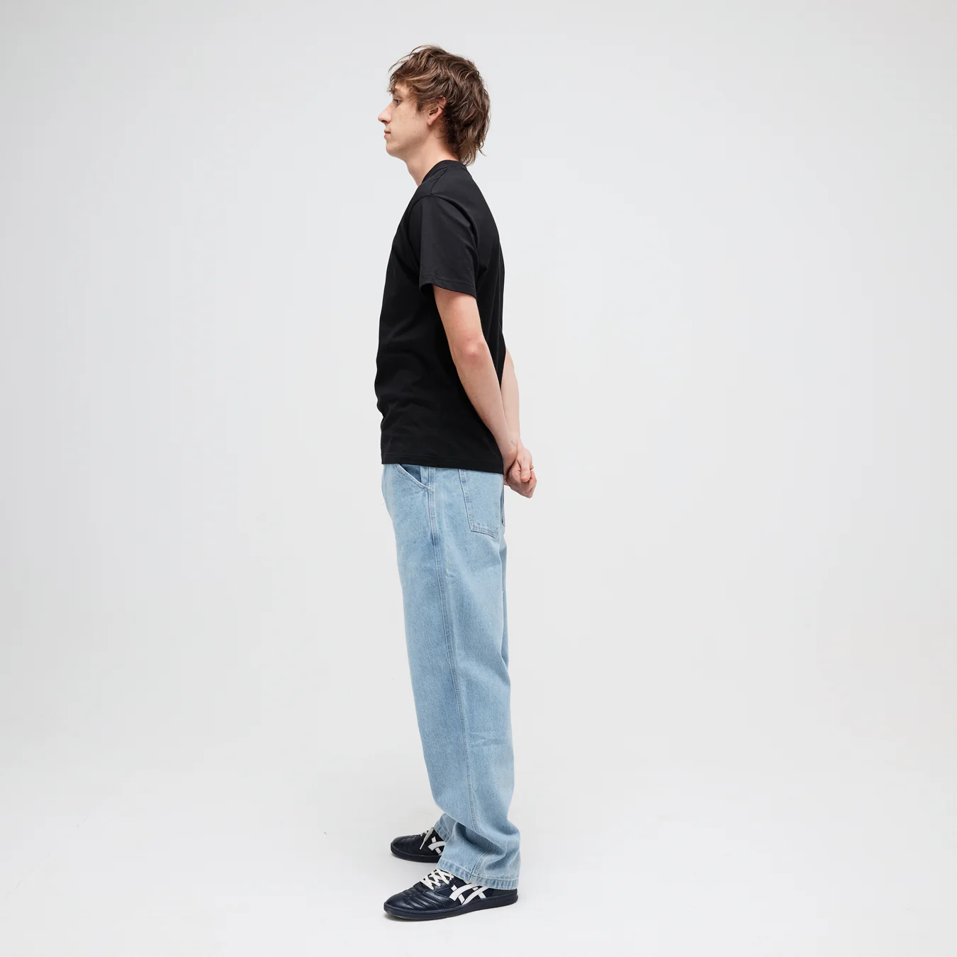 Pass~Port Workers Club Classic Jean - Washed Light Indigo - Image 3
