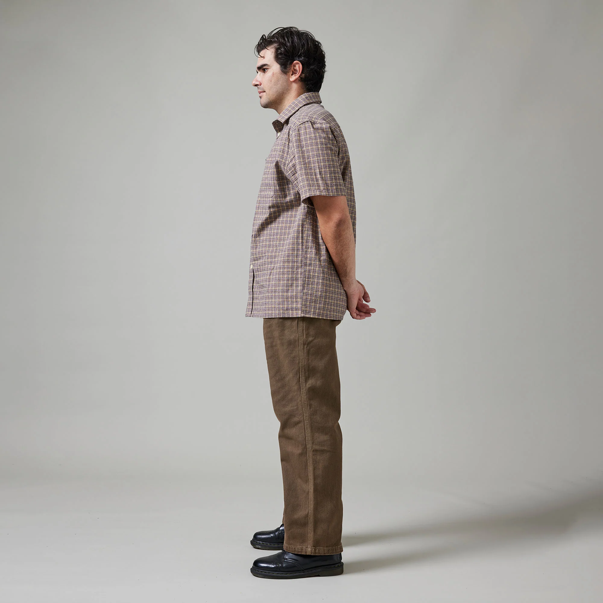 Pass~Port Workers Club Denim Jean - Washed Brown - Image 5