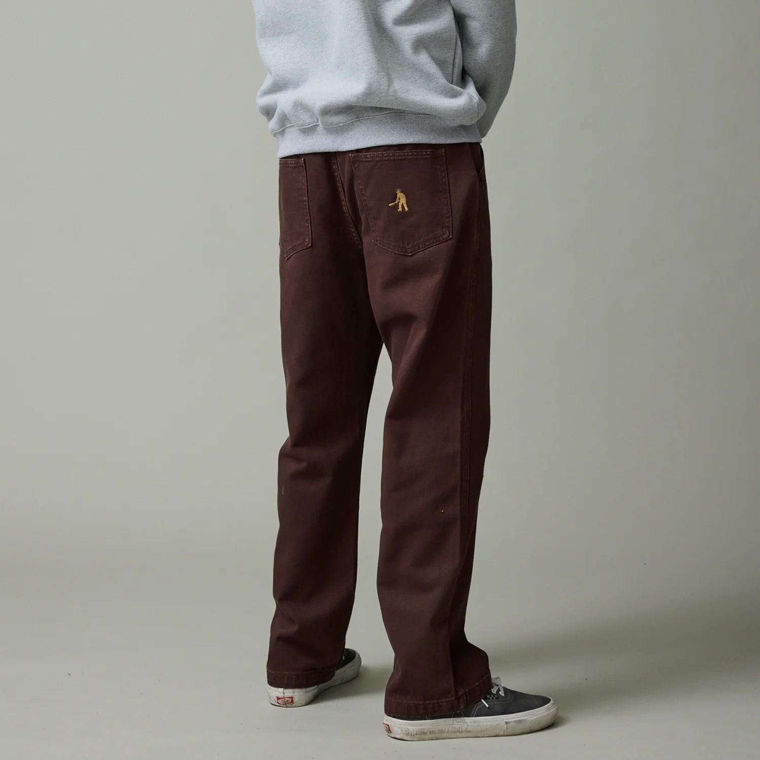 Pass~Port Workers Club Jean Pant - Bottle Brown - Image 3