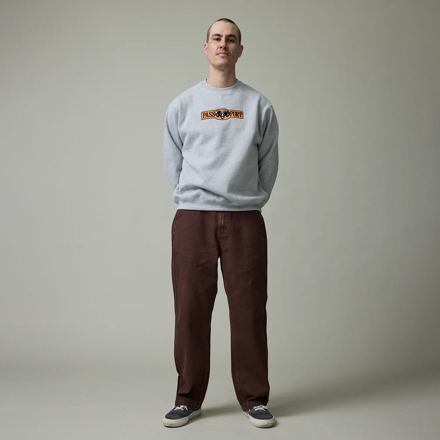 Pass~Port Workers Club Jean Pant - Bottle Brown - Image 4