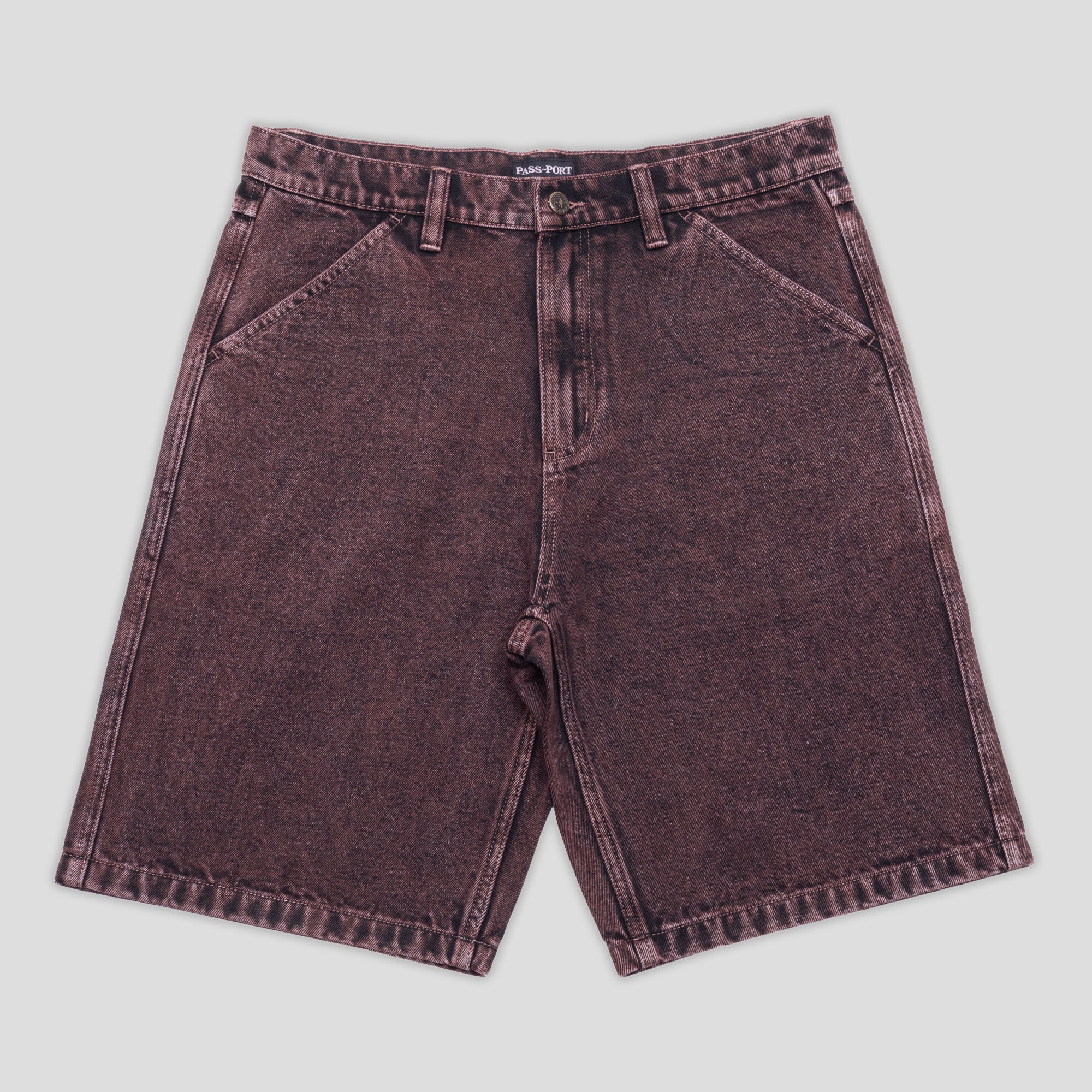Pass~Port Workers Club Short - Wine Over-Dye