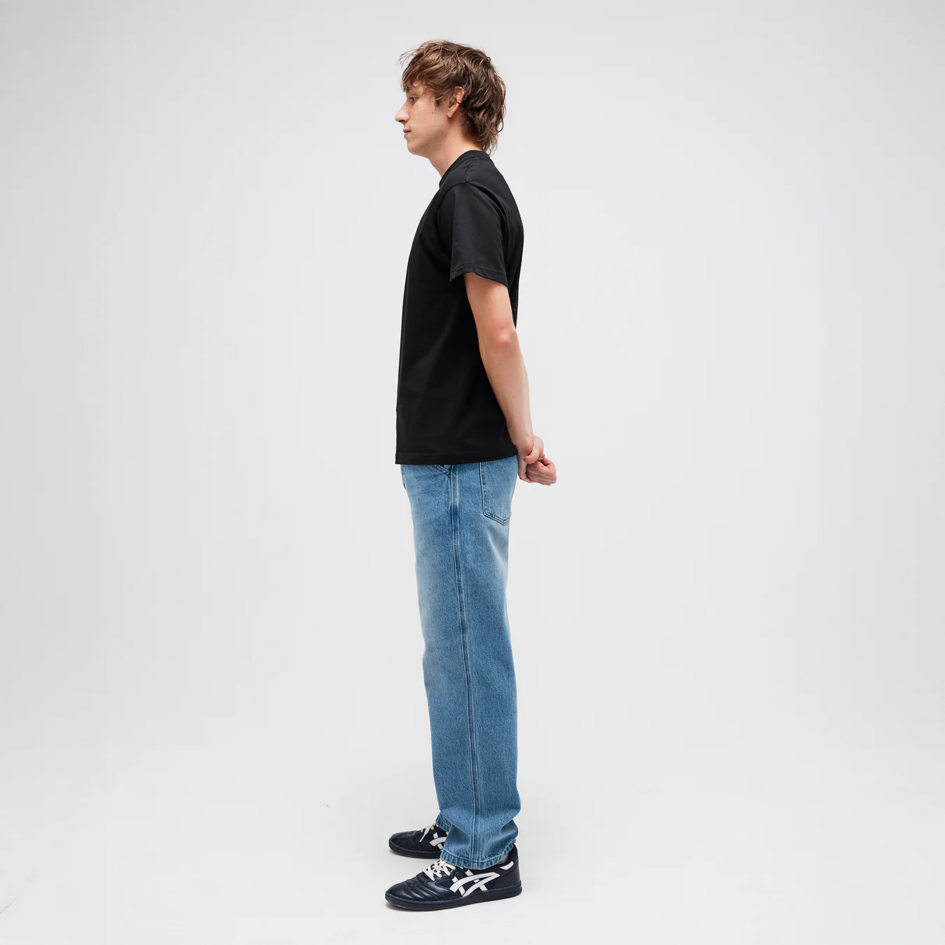 Pass~Port Workers Club Straight Leg Jean - Faded Wash Indigo - Image 3