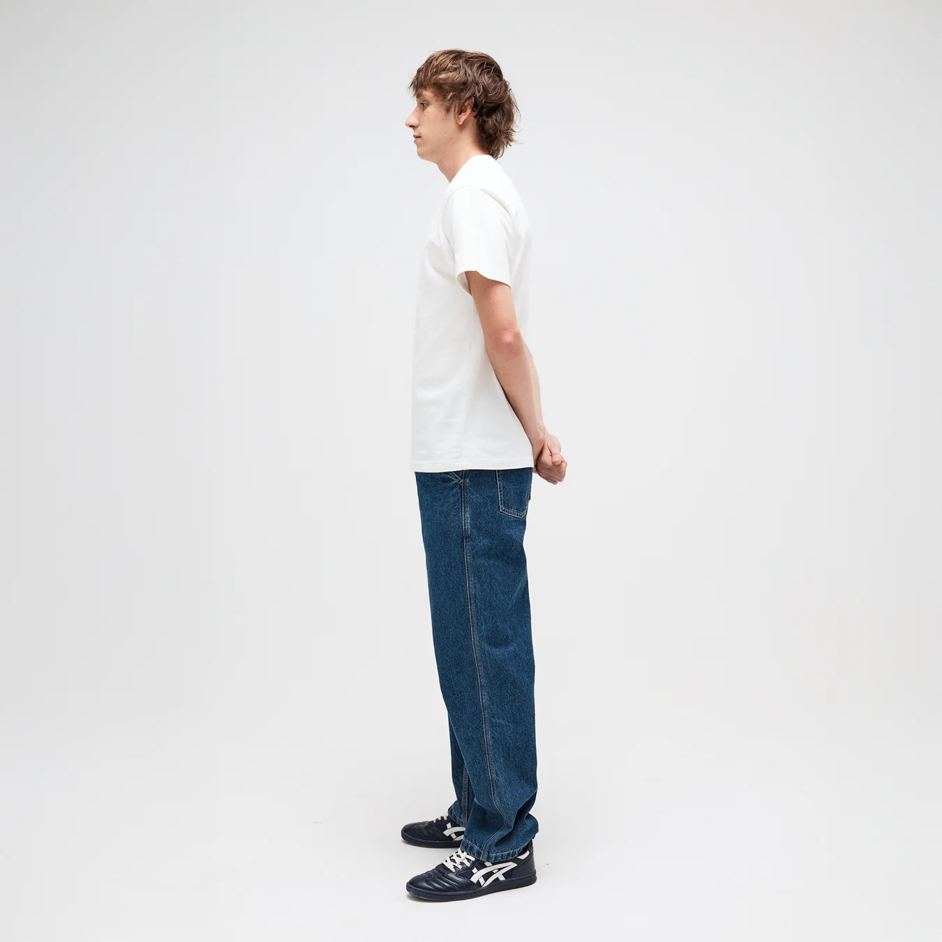 Pass~Port Workers Club Straight Leg Jean - Washed Dark Indigo - Image 3