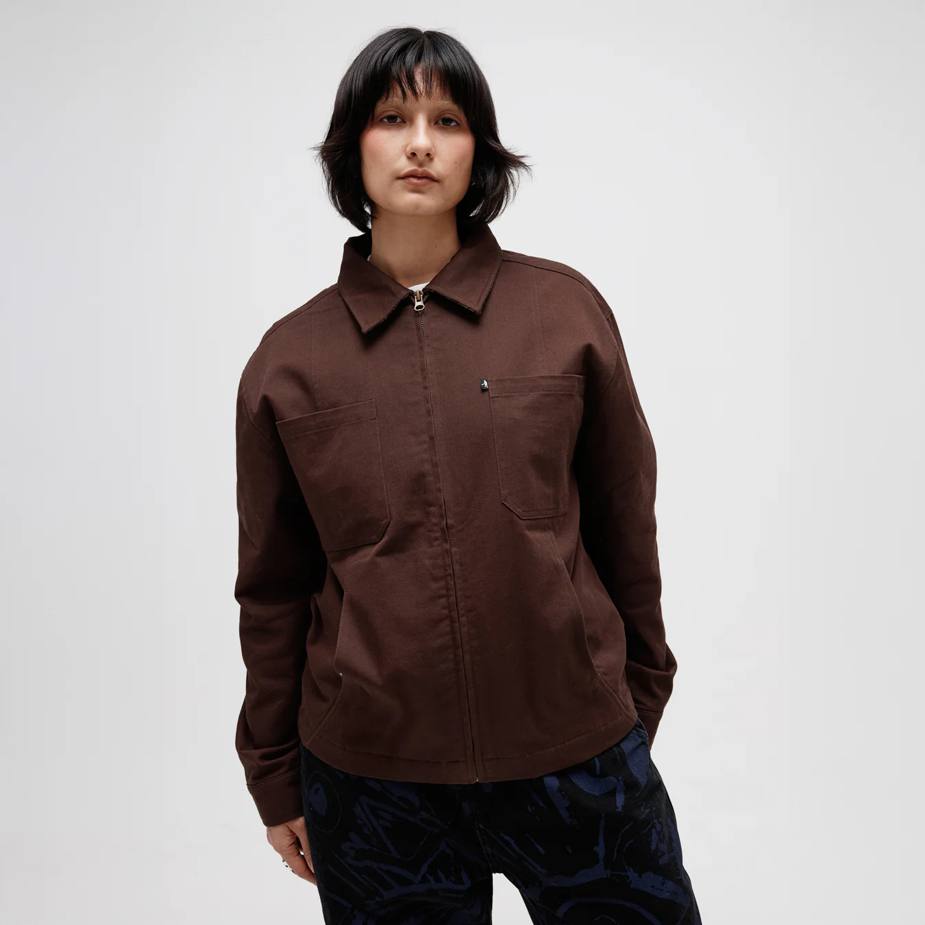 Pass~Port Workers Jacket - Choc - Image 3
