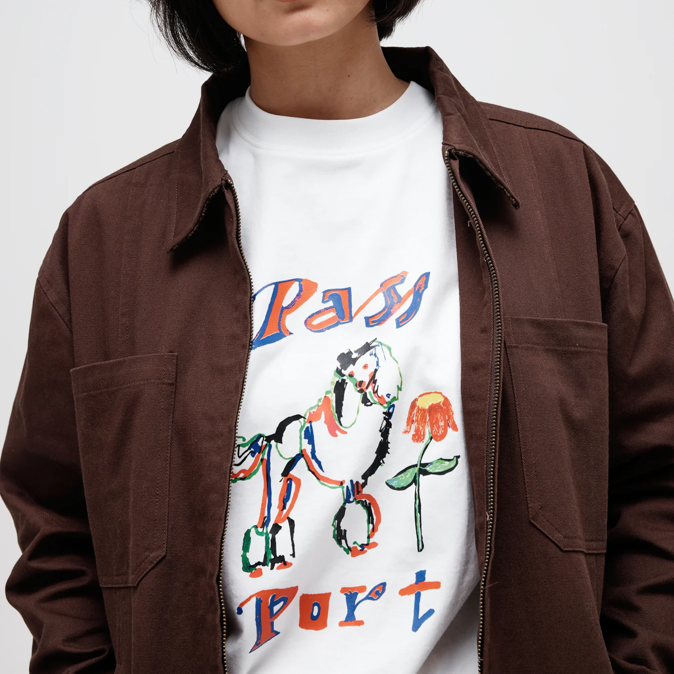Pass~Port Workers Jacket - Choc - Image 8
