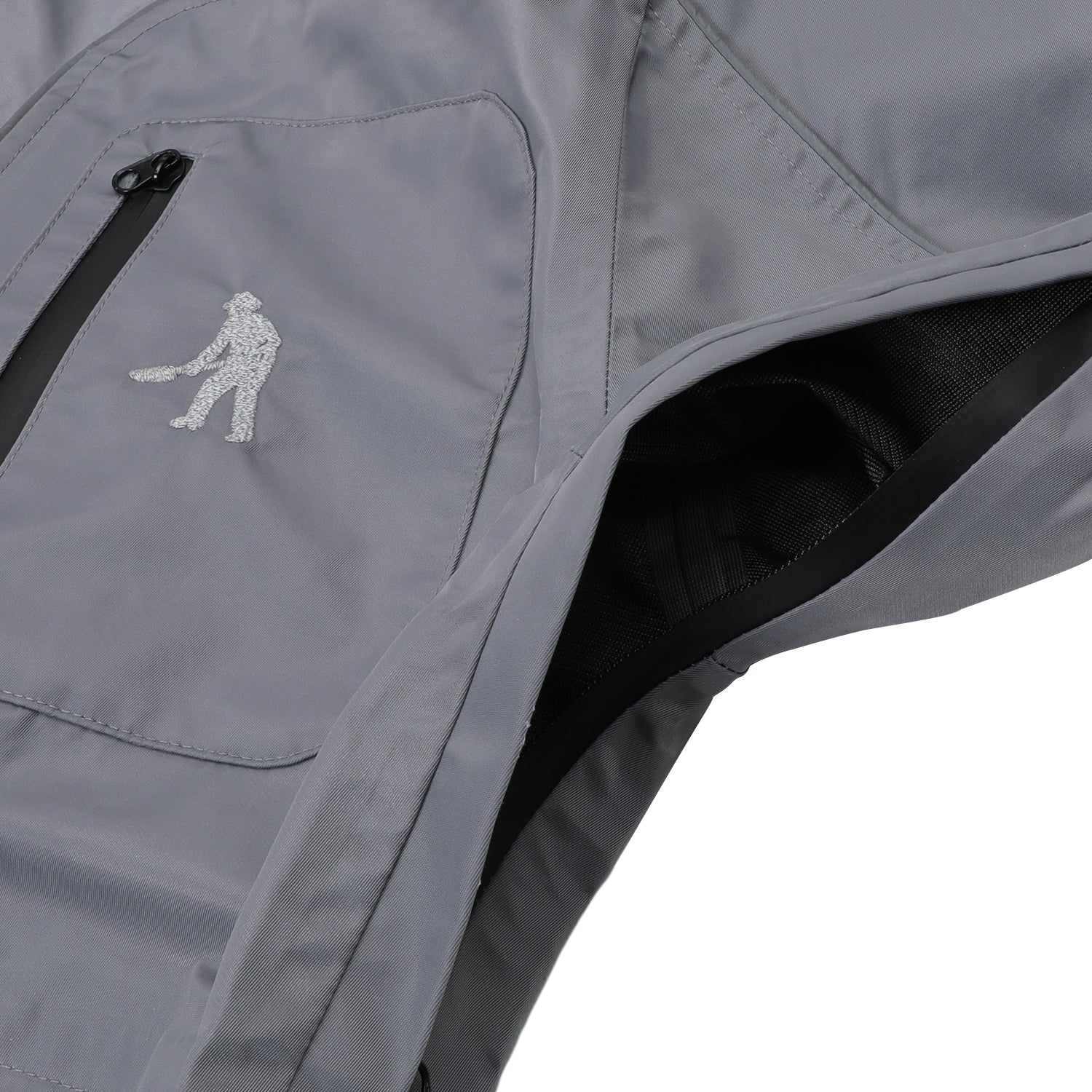 Pass~Port Workers Rain Jacket - Silver - Image 6